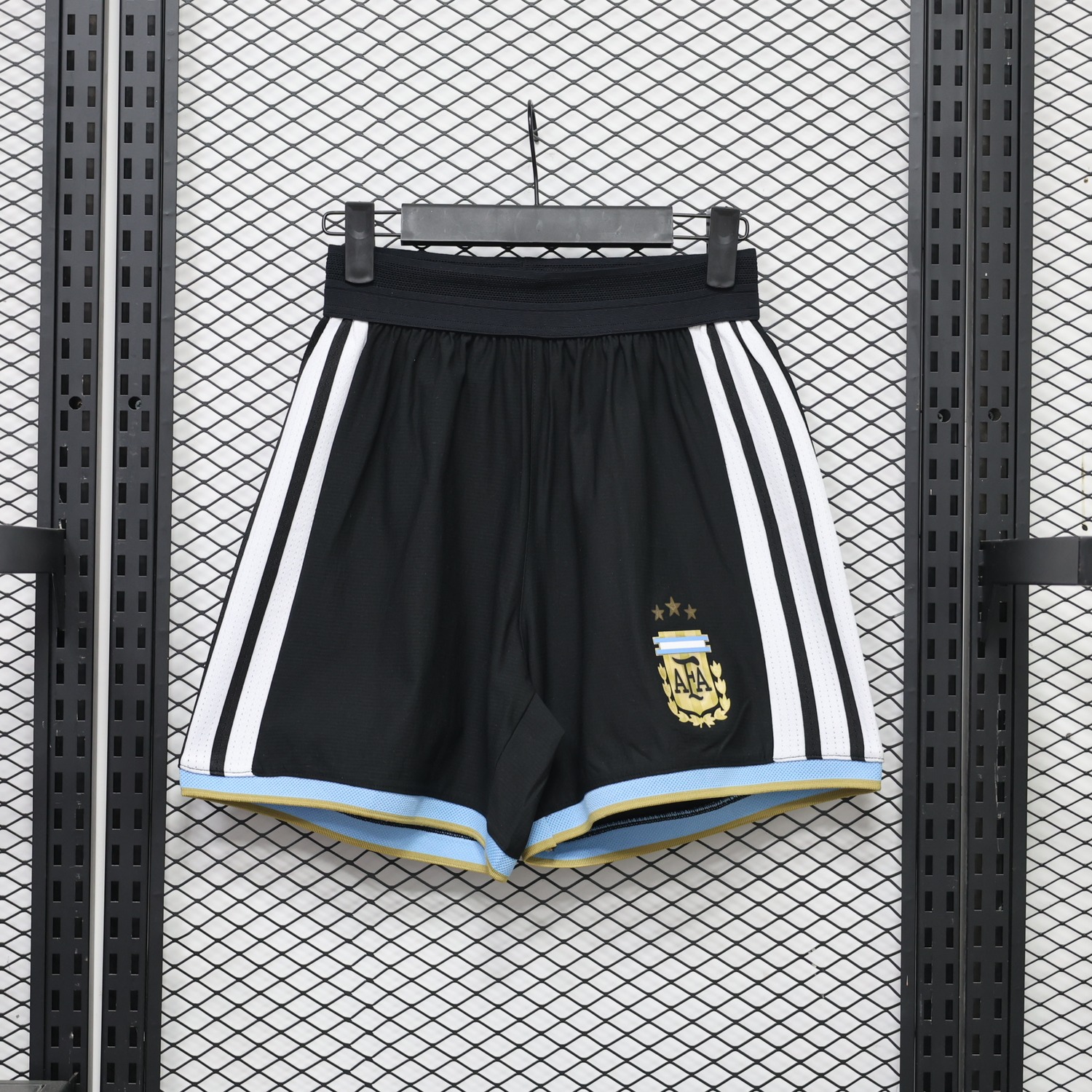 Argentina 2026 Messi Last Match Black Shorts - Player Version - JerseysGala