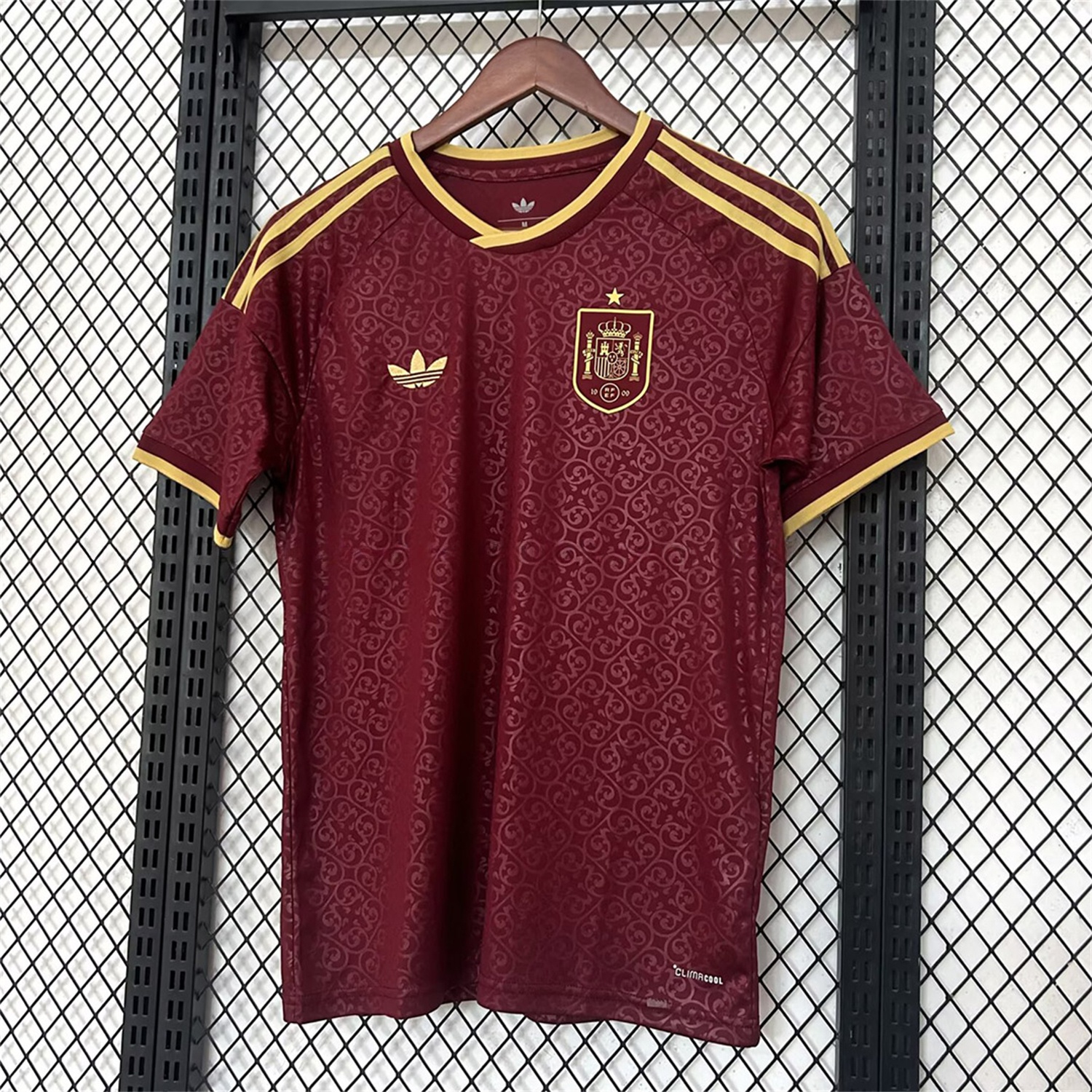 Spain 2026 Trefoil Maroon Special Jersey - Fans Version - JerseysGala