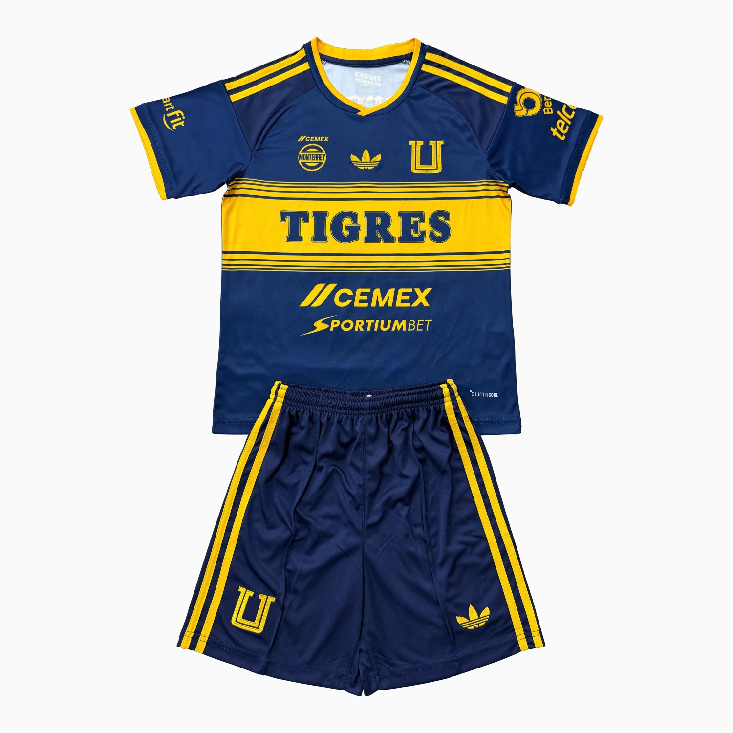 Tigres UANL 26-27 Away Men's Adult Jersey Set - Fans Version - JerseysGala