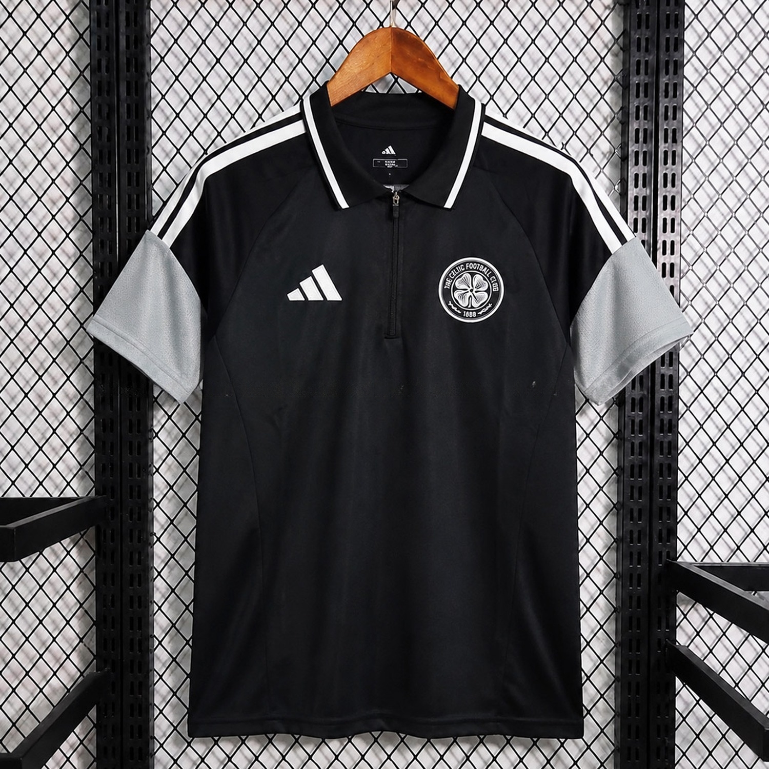 Celtic 26-27 Black Short-Sleeve Training jersey - Fans Version - JerseysGala