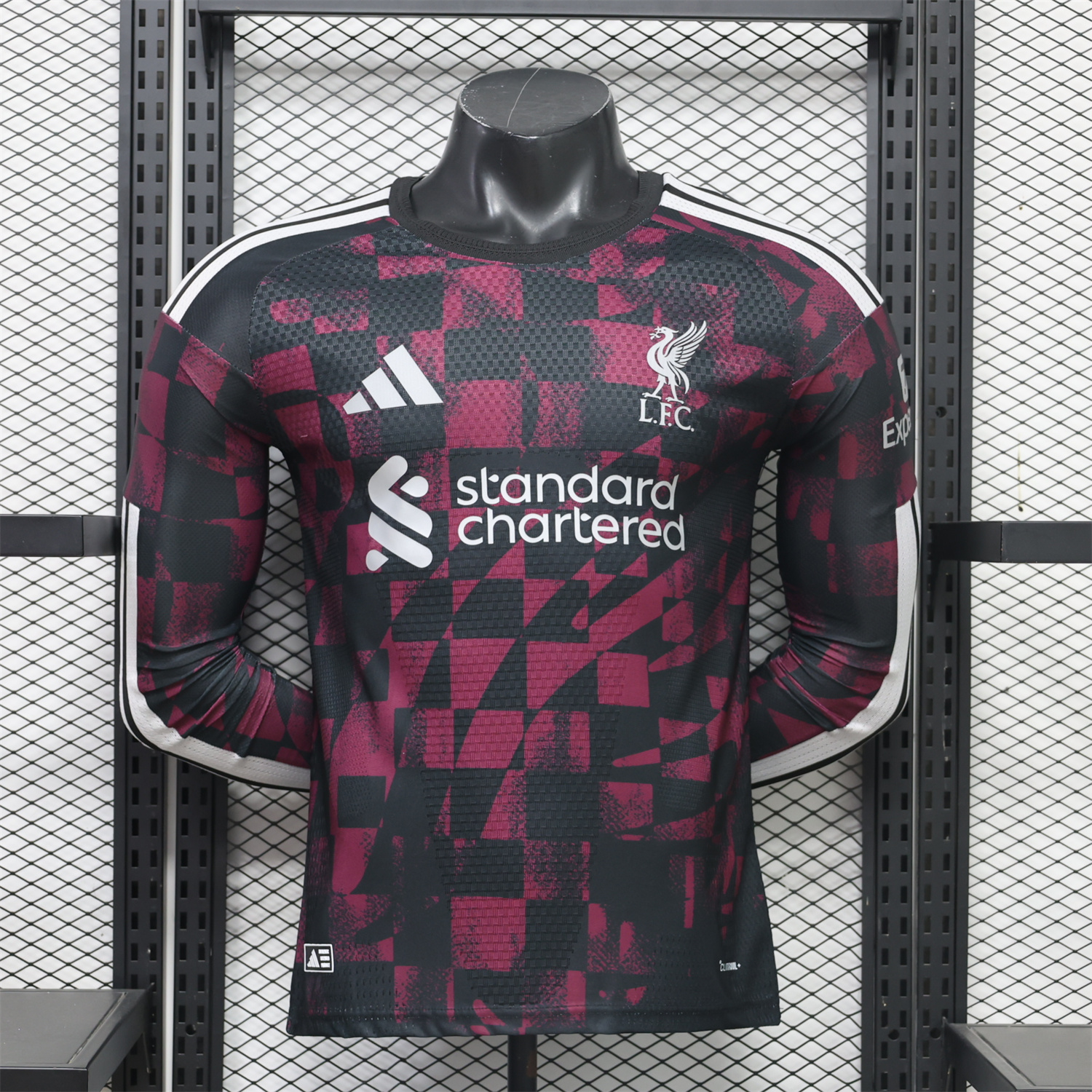 Liver.pool 26-27 Third Long Sleeves Jersey - Player Version - JerseysGala