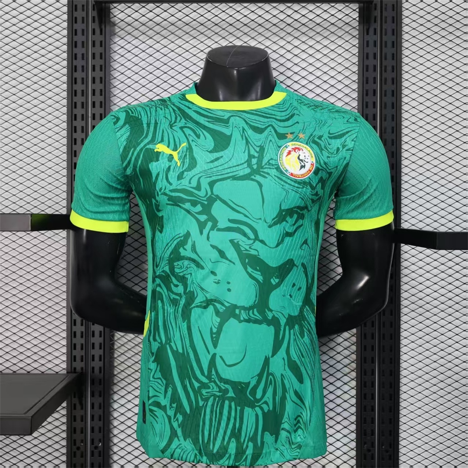 Senegal 2026 Away Double Stars Jersey - Player Version - JerseysGala