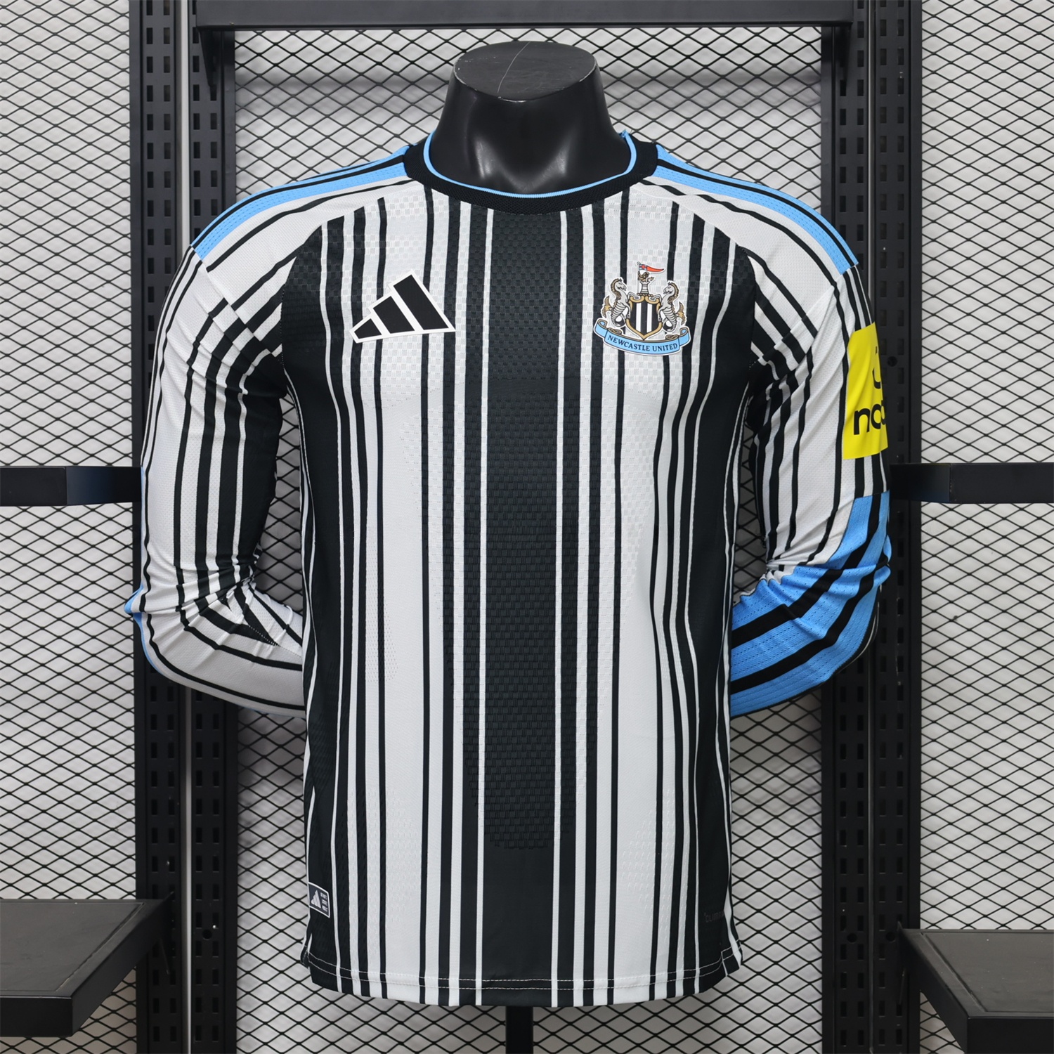 Newcastle United 26-27 Home Long Sleeves - Player Version - JerseysGala