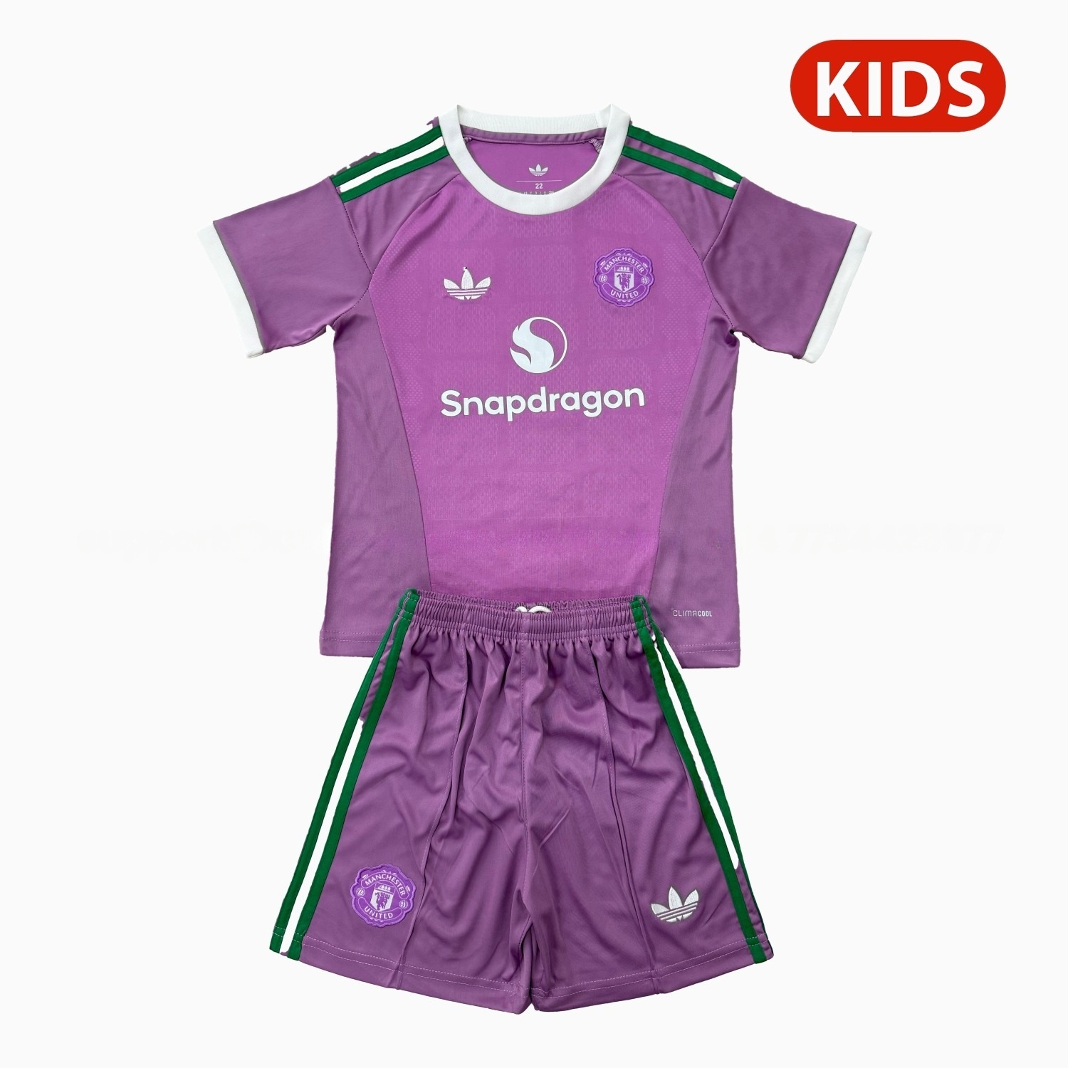Manchester United 26-27 Pink Goalkeeper Kids Kit - JerseysGala