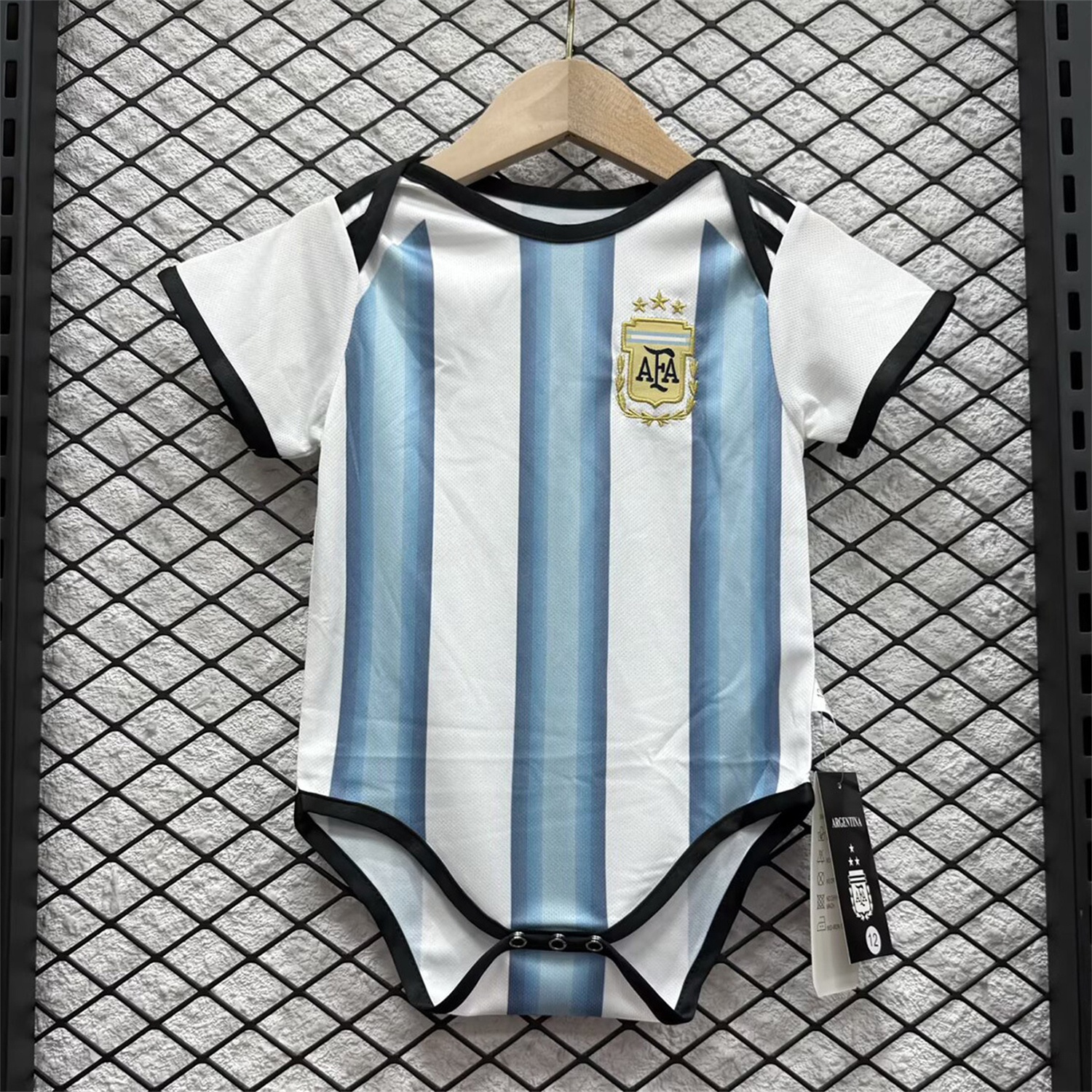 Argentina 2026 Home Baby Crawling Suit - JerseysGala