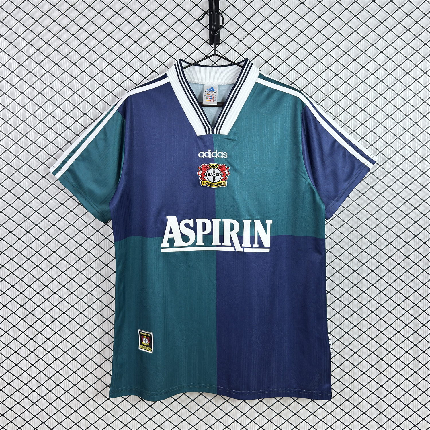 Retro Bayer 04 Leverkusen 1997-98 Away Jersey - JerseysGala