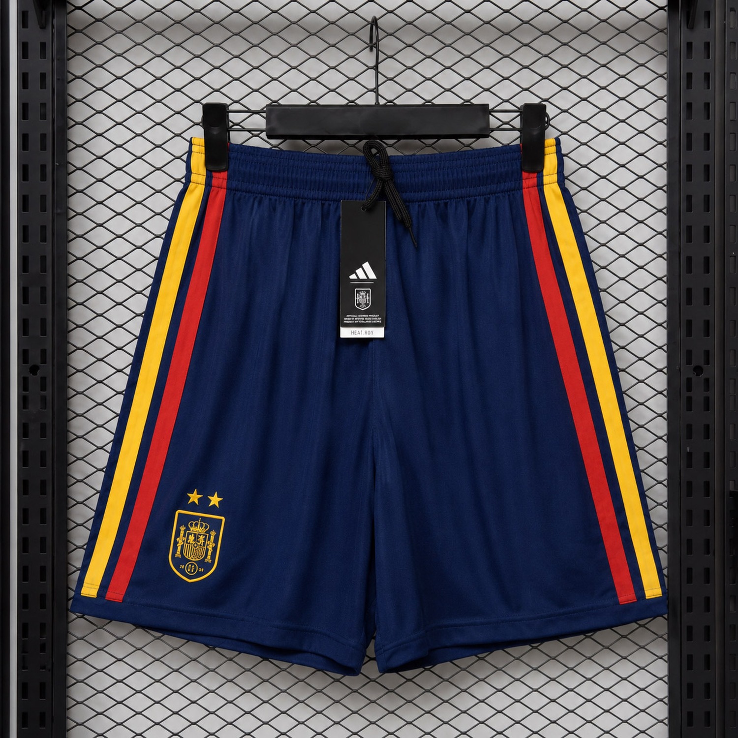 Spain 2026 Home Navy Shorts - Fans Version - JerseysGala
