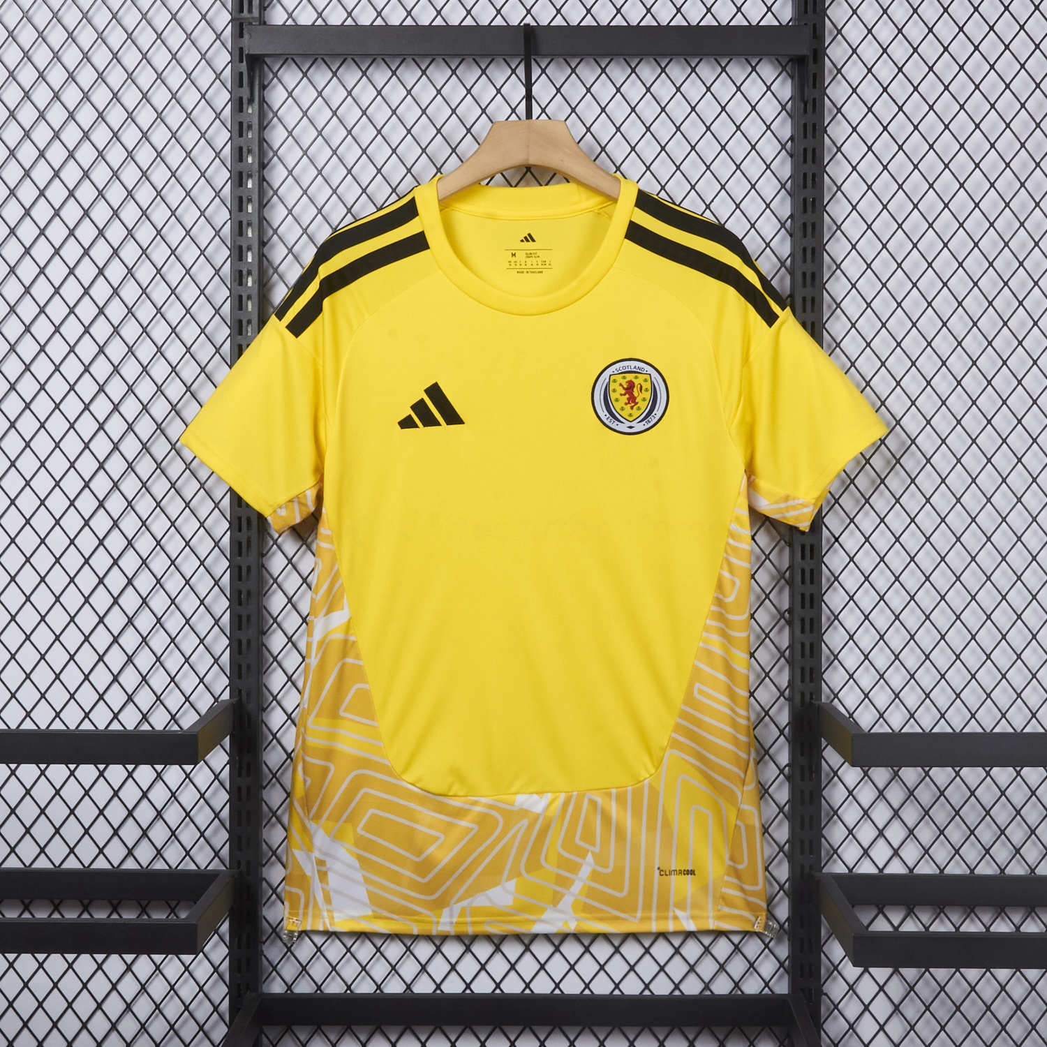 S-c-o.t l.a-n.d 2026 Yellow Goalkeeper Jersey - Fans Version - JerseysGala