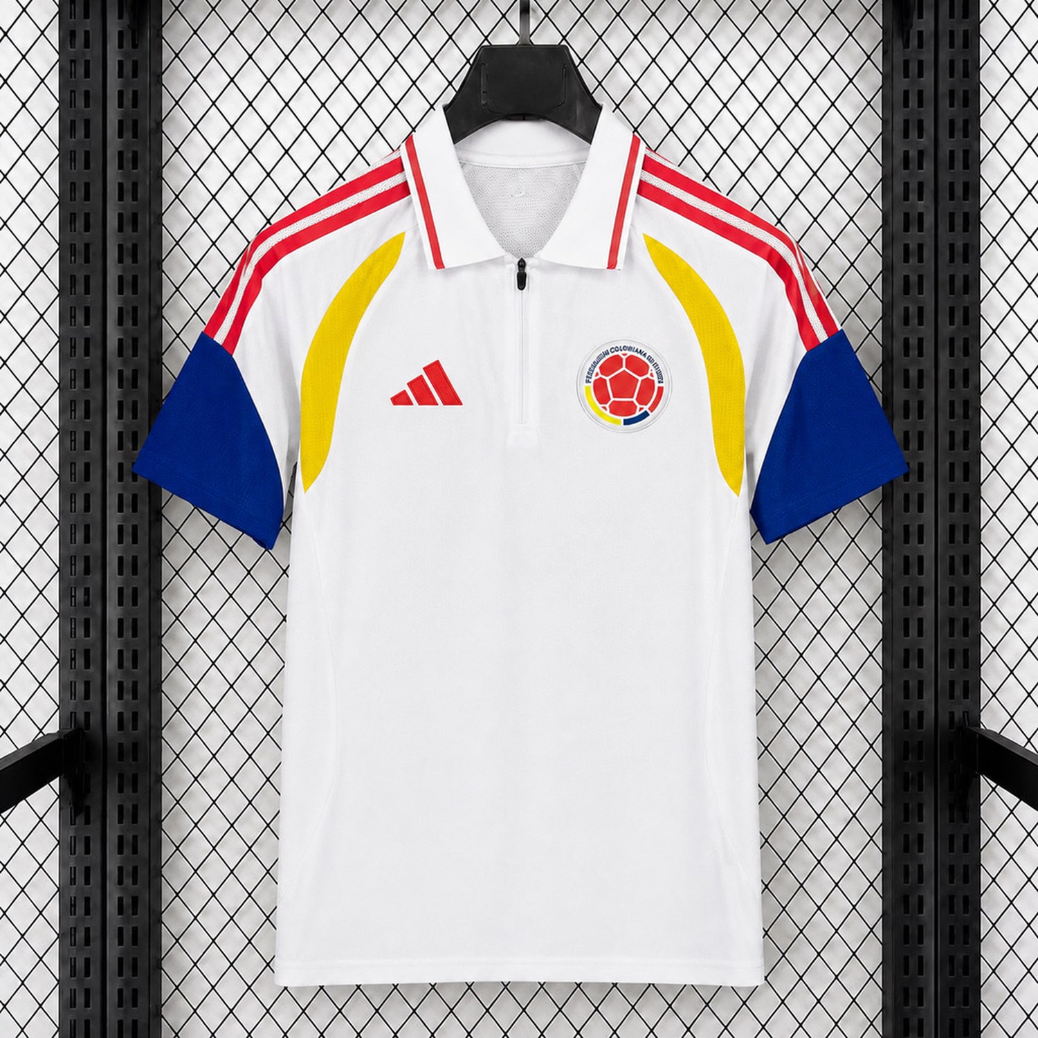 Colombia 2026 White Polo Jersey - Fans Version - JerseysGala