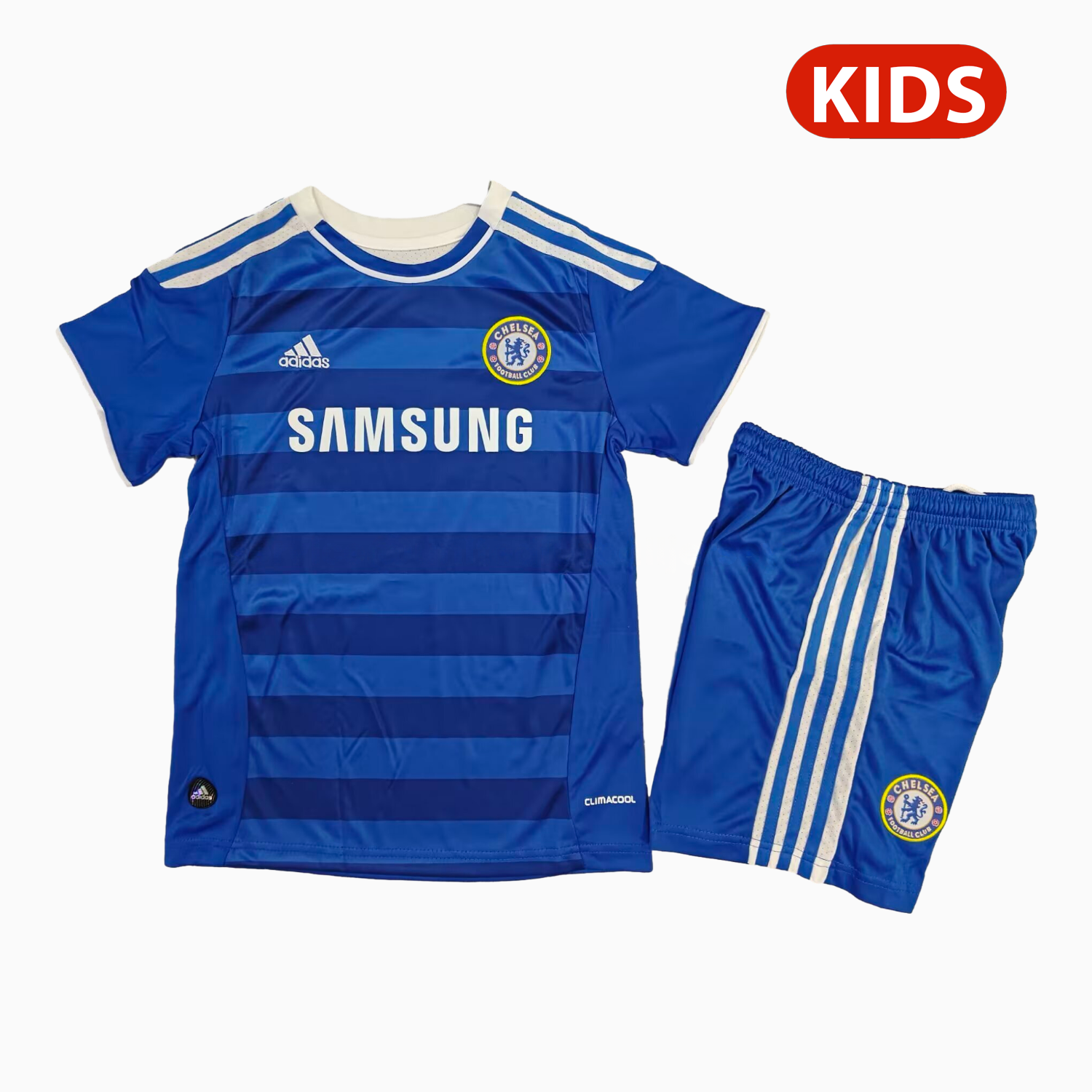 Retro C.H.E.L.S.E.A 2011-12 Home Kids Kit - JerseysGala