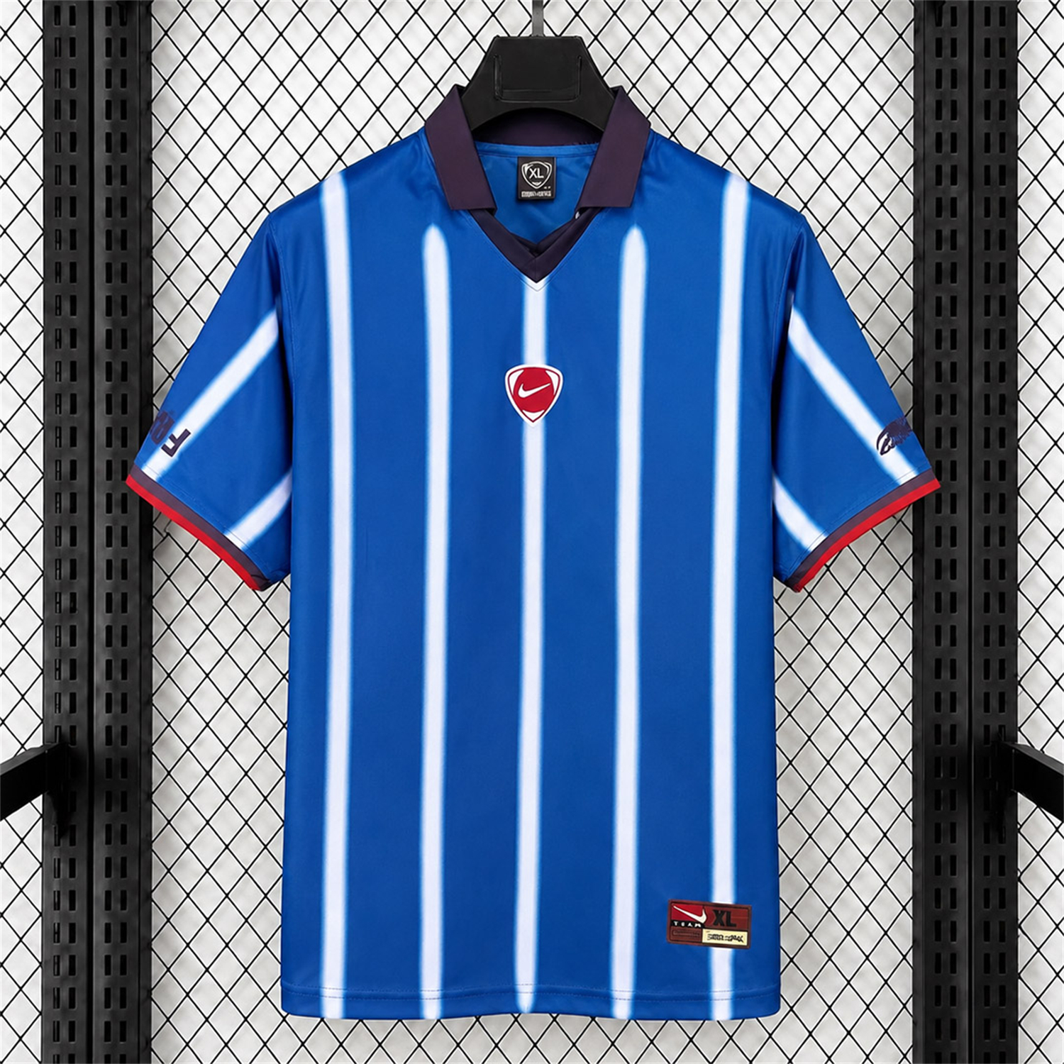 France 2026 T90 Blue Retro Style Jersey - Fans Version - JerseysGala