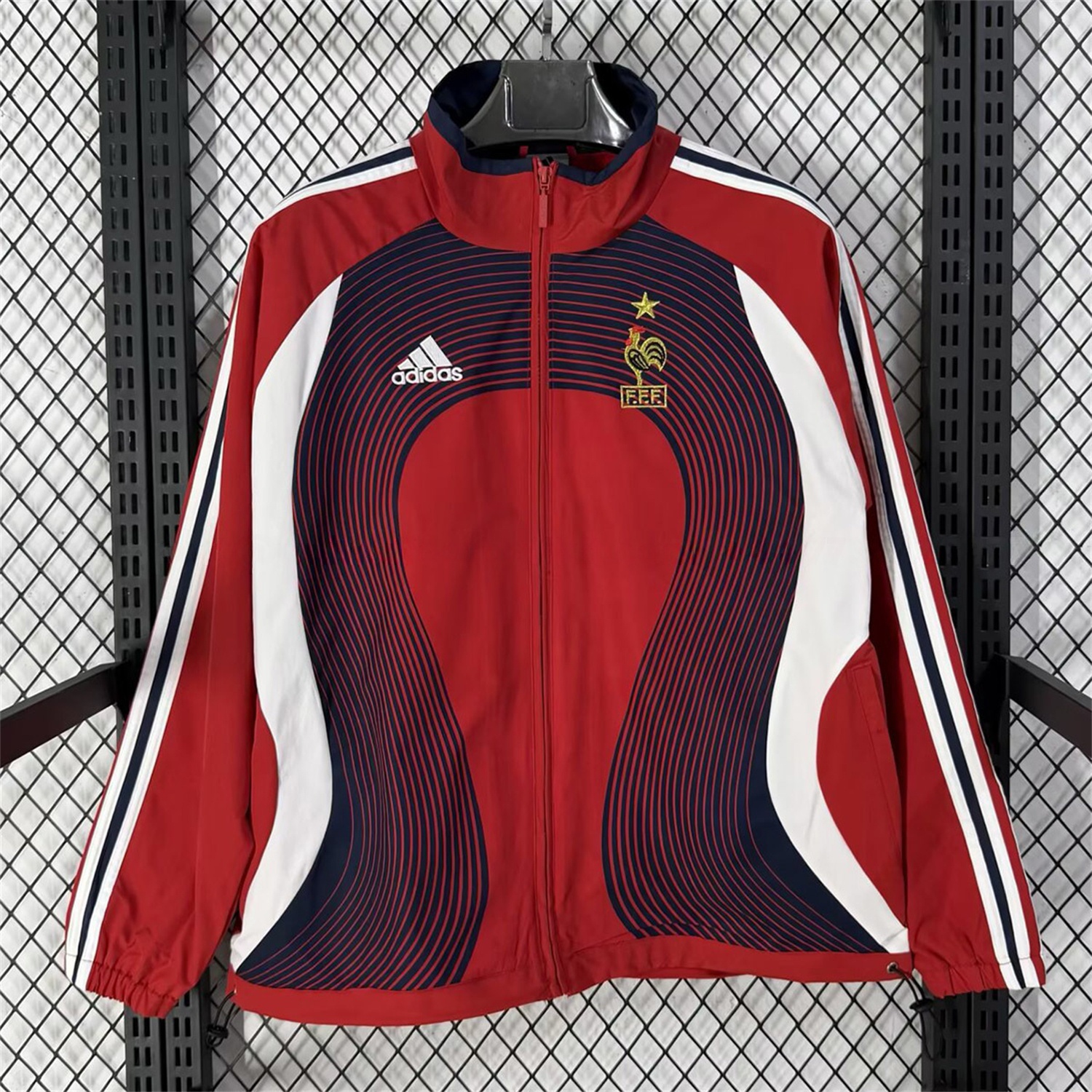 France 2026 Windbreaker Jacket - Red - JerseysGala