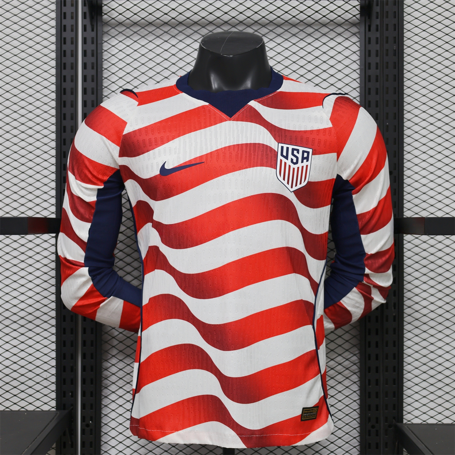 【Back Blank】United States USA 2026 Home Long Sleeves Jersey - Player Version - JerseysGala