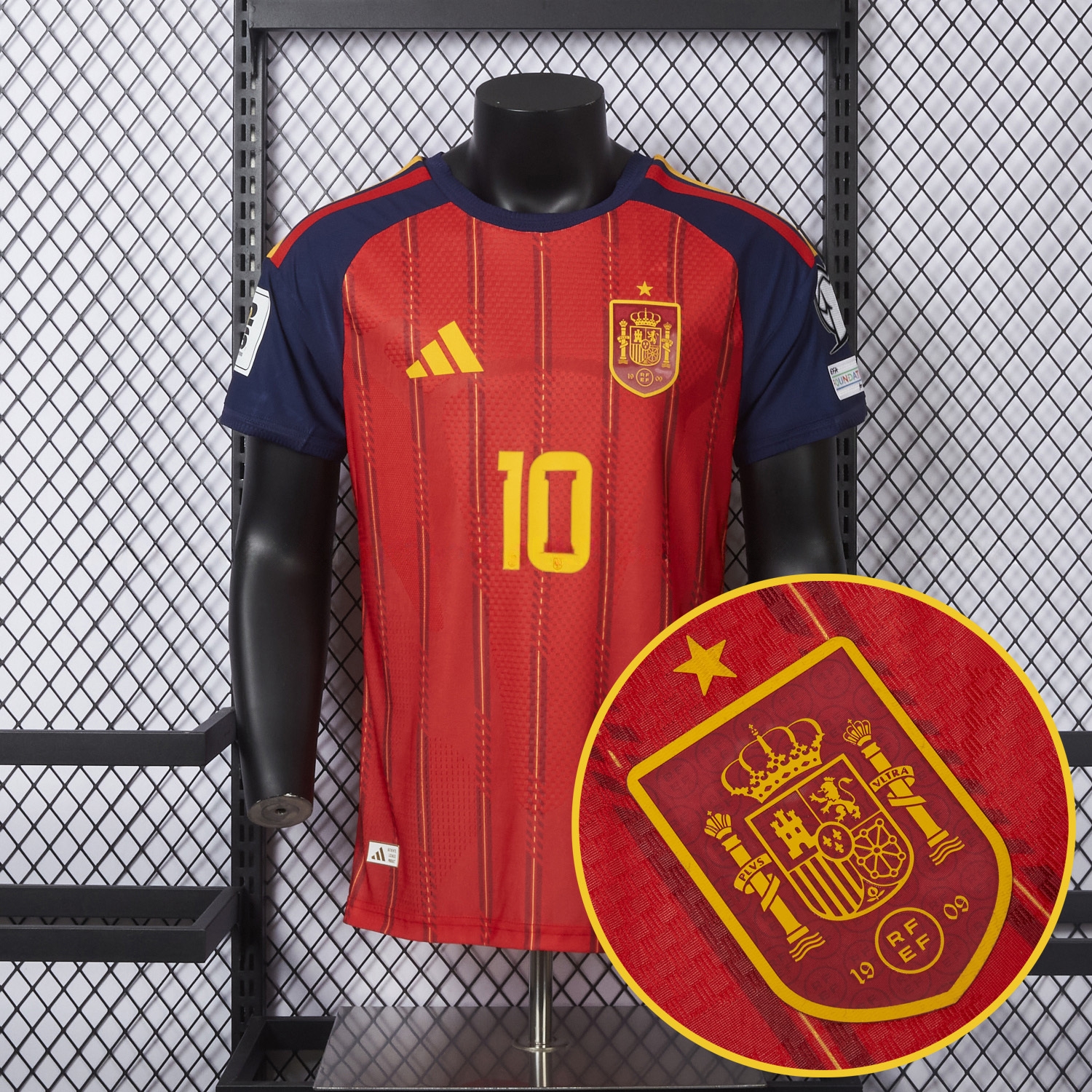 Spain 2026 Home Jersey - Player Version - JerseysGala