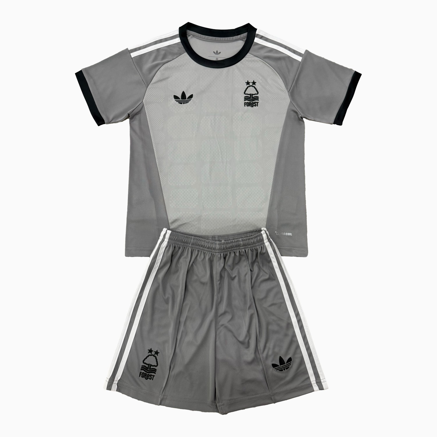 Nottingham Forest 26-27 Grey Goalkeeper Men's Adult Jersey Set - Fans Version - JerseysGala