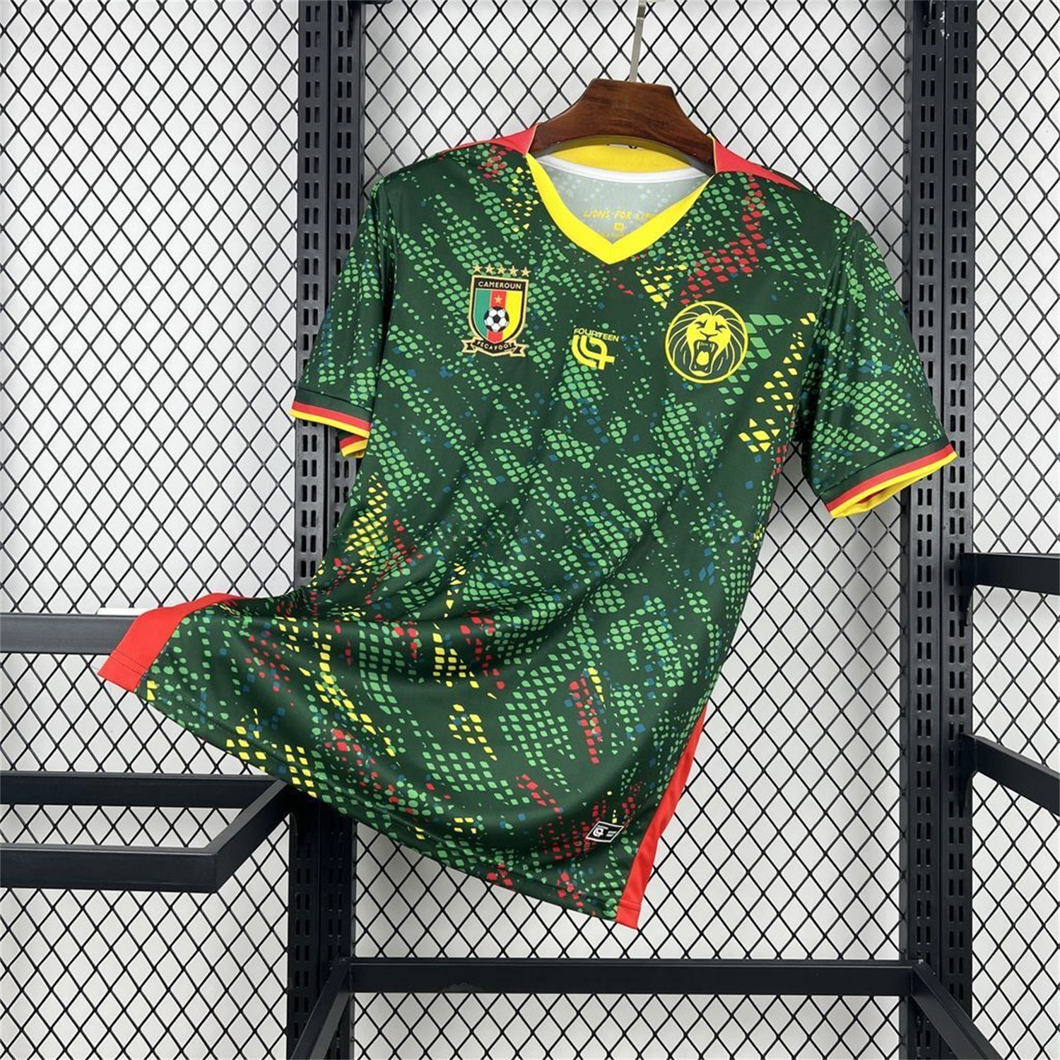 Cameroon 2026 Home Green Jersey - Fans Version - JerseysGala