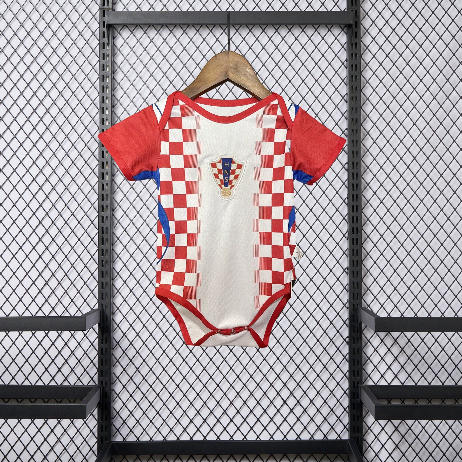 Croatia 2026 Home Baby Crawling Suit - JerseysGala