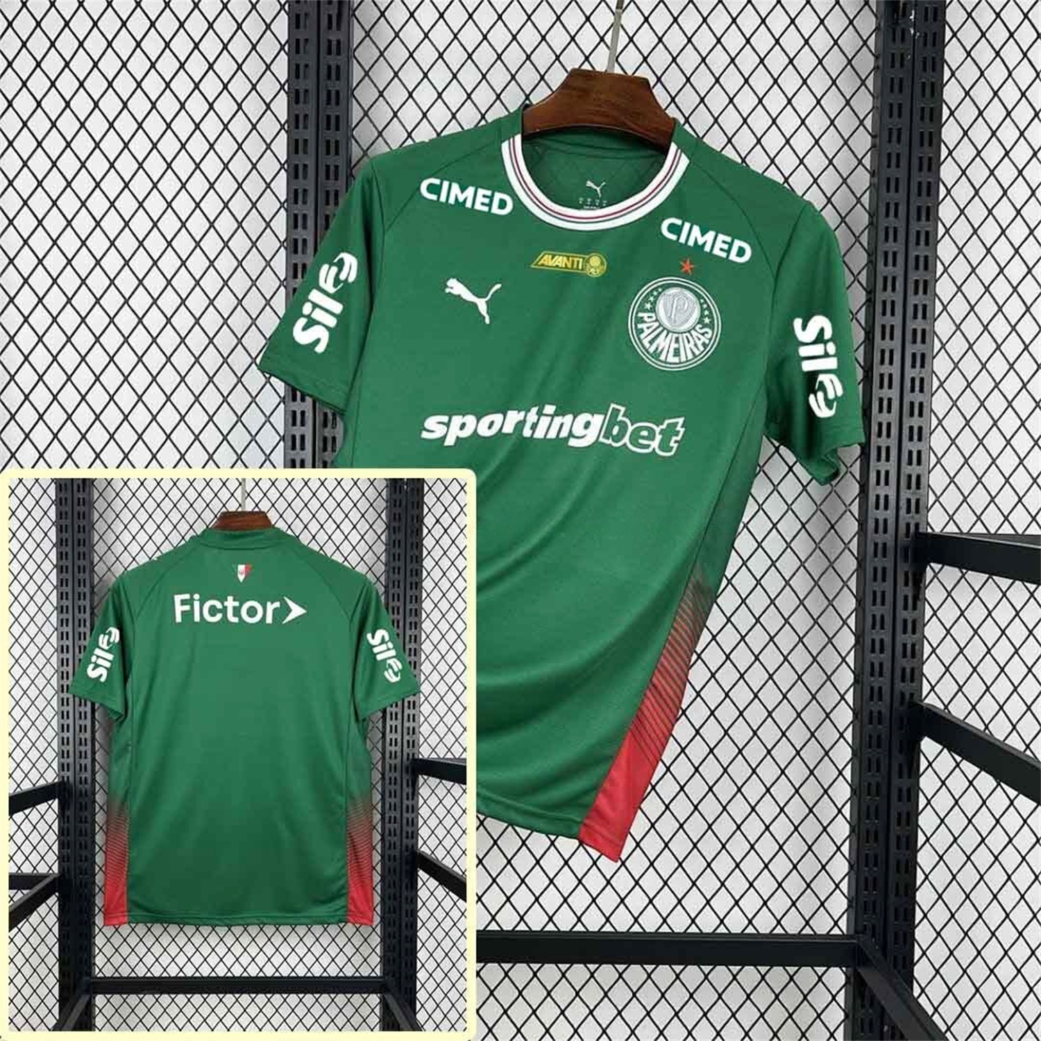 Palmeiras 26-27 Home Jersey With All Sponsors - Fans Version - JerseysGala