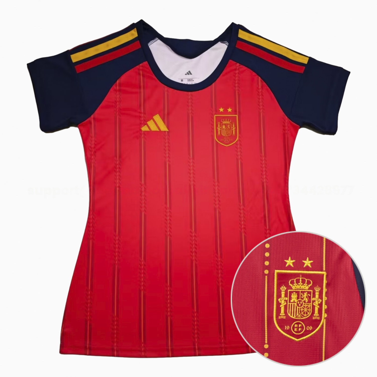 【Two-Crown Star】Women's Spain 2026 Home Jersey - JerseysGala