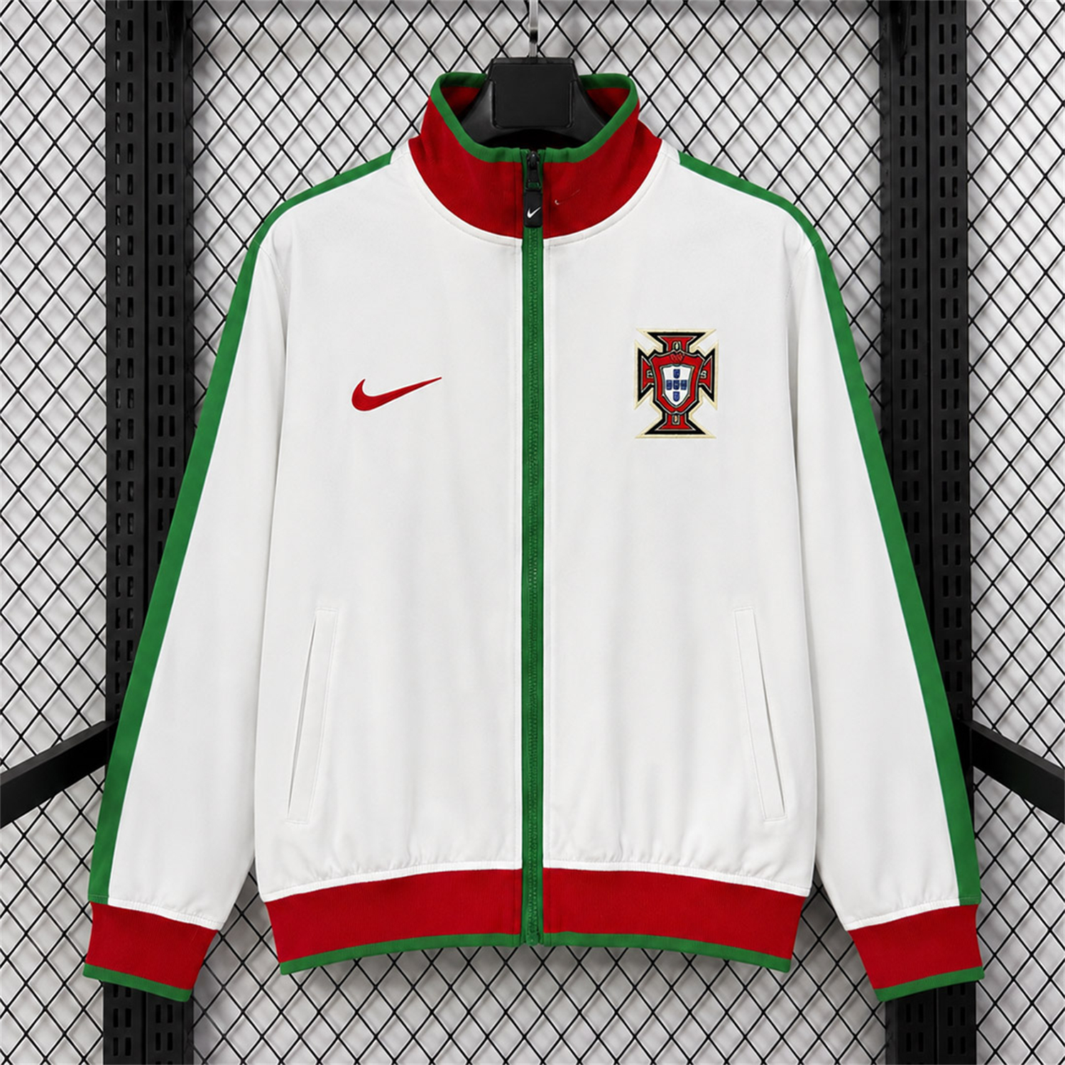 Retro Portugal 2010-11 White Windbreaker - JerseysGala