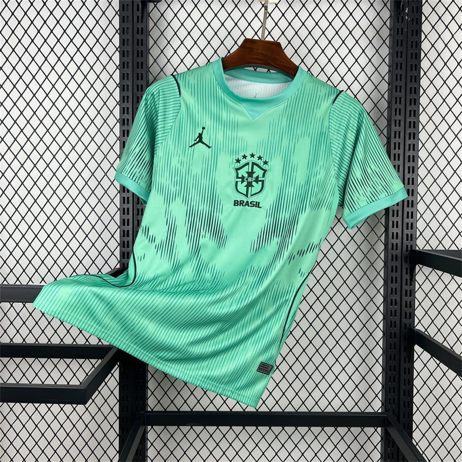 Brazil 2026 Mint Green Goalkeeper Jersey - Fans Version - JerseysGala