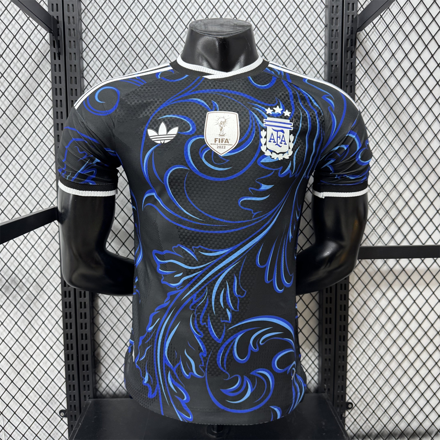 Argentina 2026 Away Deep Blue Jersey - Player Version - JerseysGala