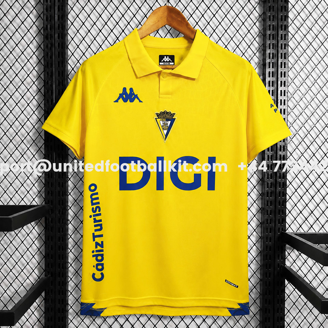 Cádiz Cadiz 26-27 Home Jersey - Fans Version - JerseysGala