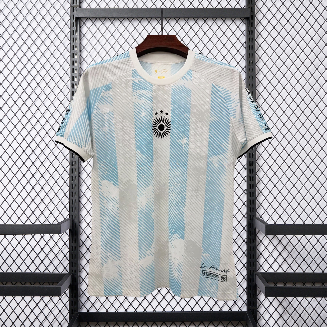 Argentina 2026 COMMA Blue White Messi Special Jersey - Fans Version - JerseysGala