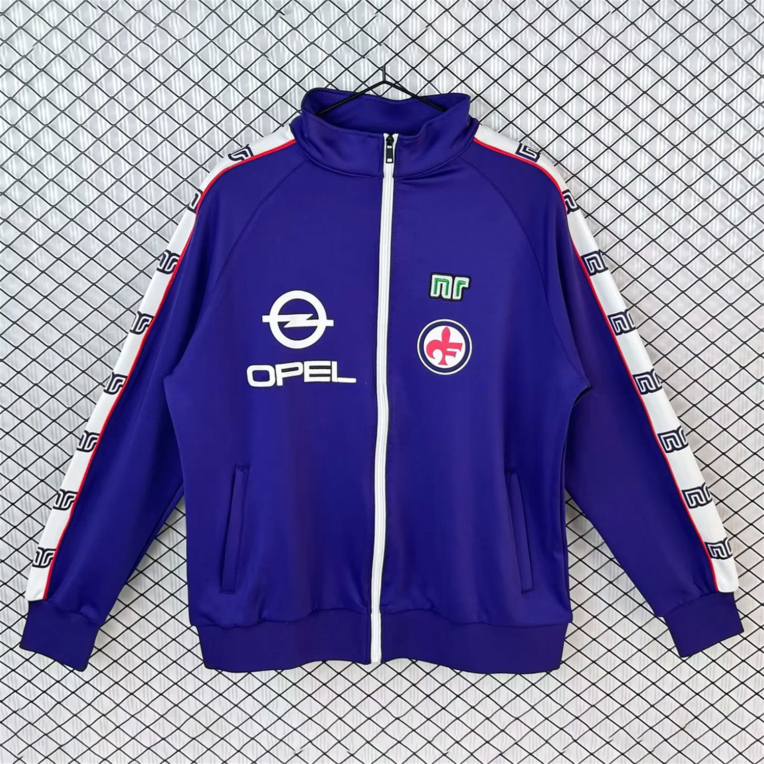 Retro Fiorentina 1985-86 Windbreaker Jacket - Blue - JerseysGala