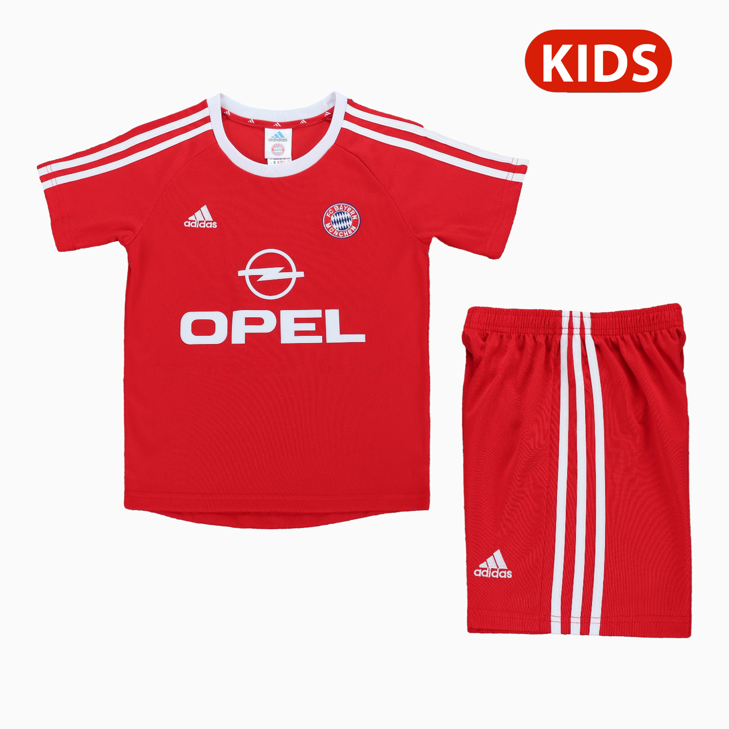 Retro Bayern Munich 2001-02 Home Kids Kit - JerseysGala