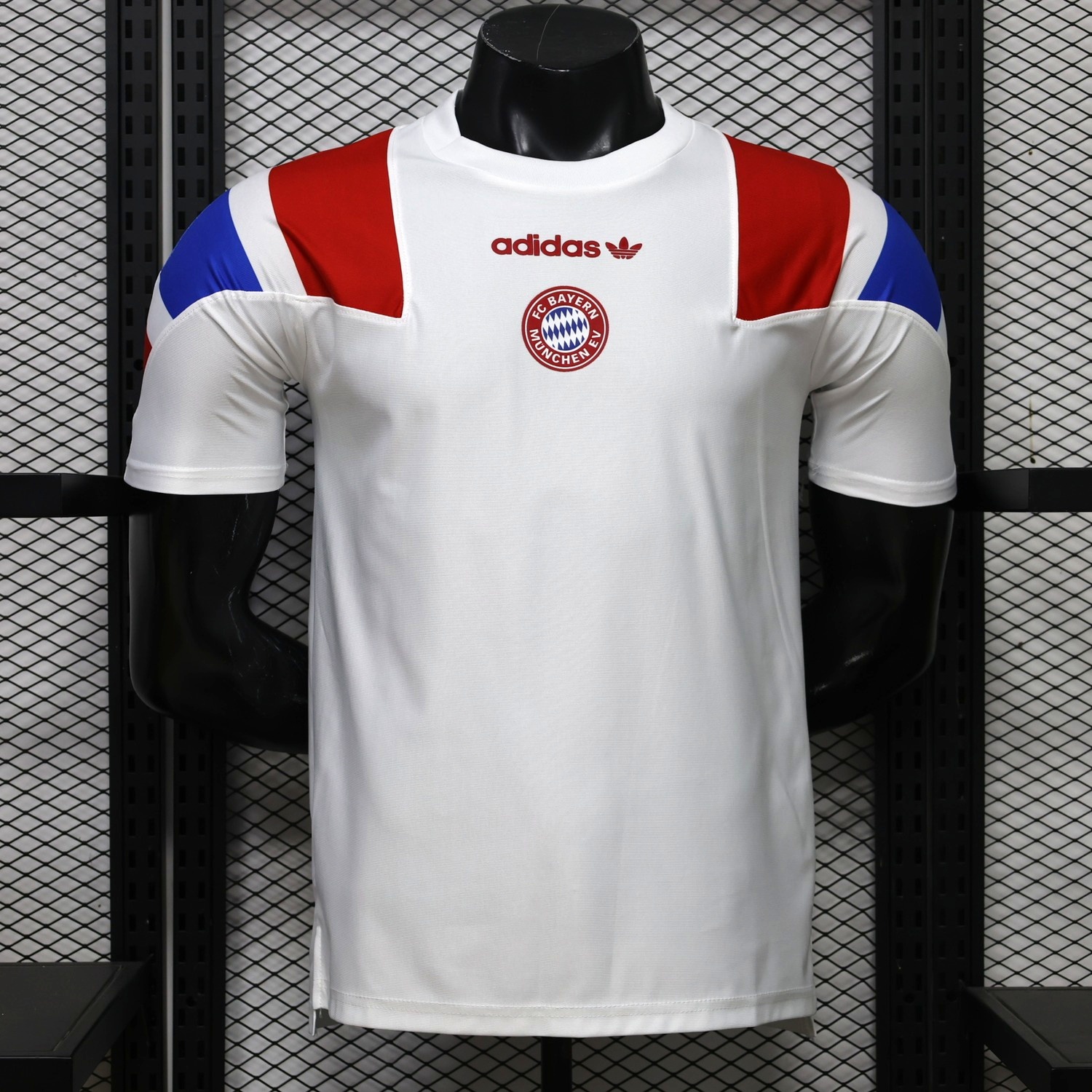Bayern Munich 26-27 Retro Style Casual White Jersey - Player Version - JerseysGala
