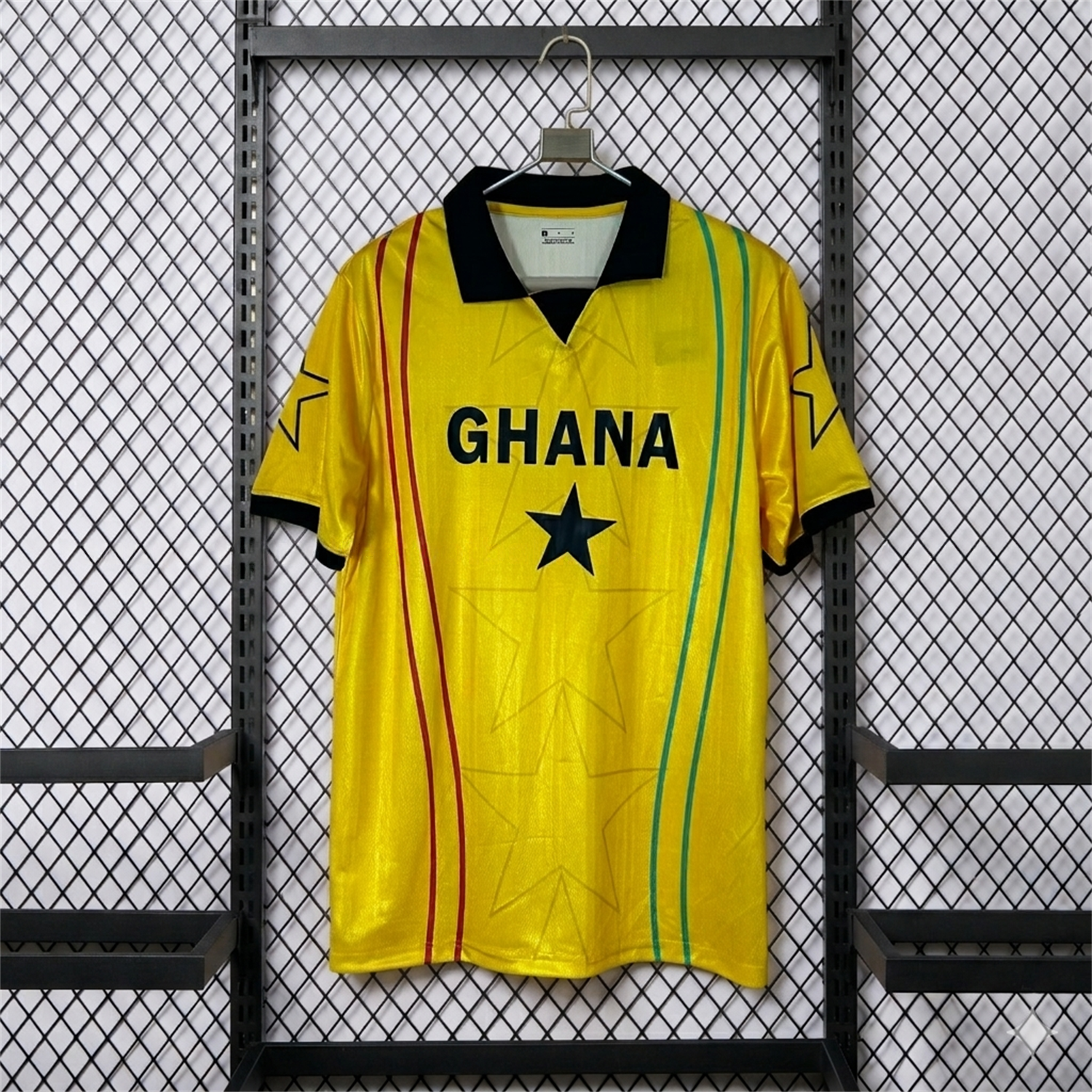 Ghana 2026 Black Star Yellow Special Jersey - Fans Version - JerseysGala