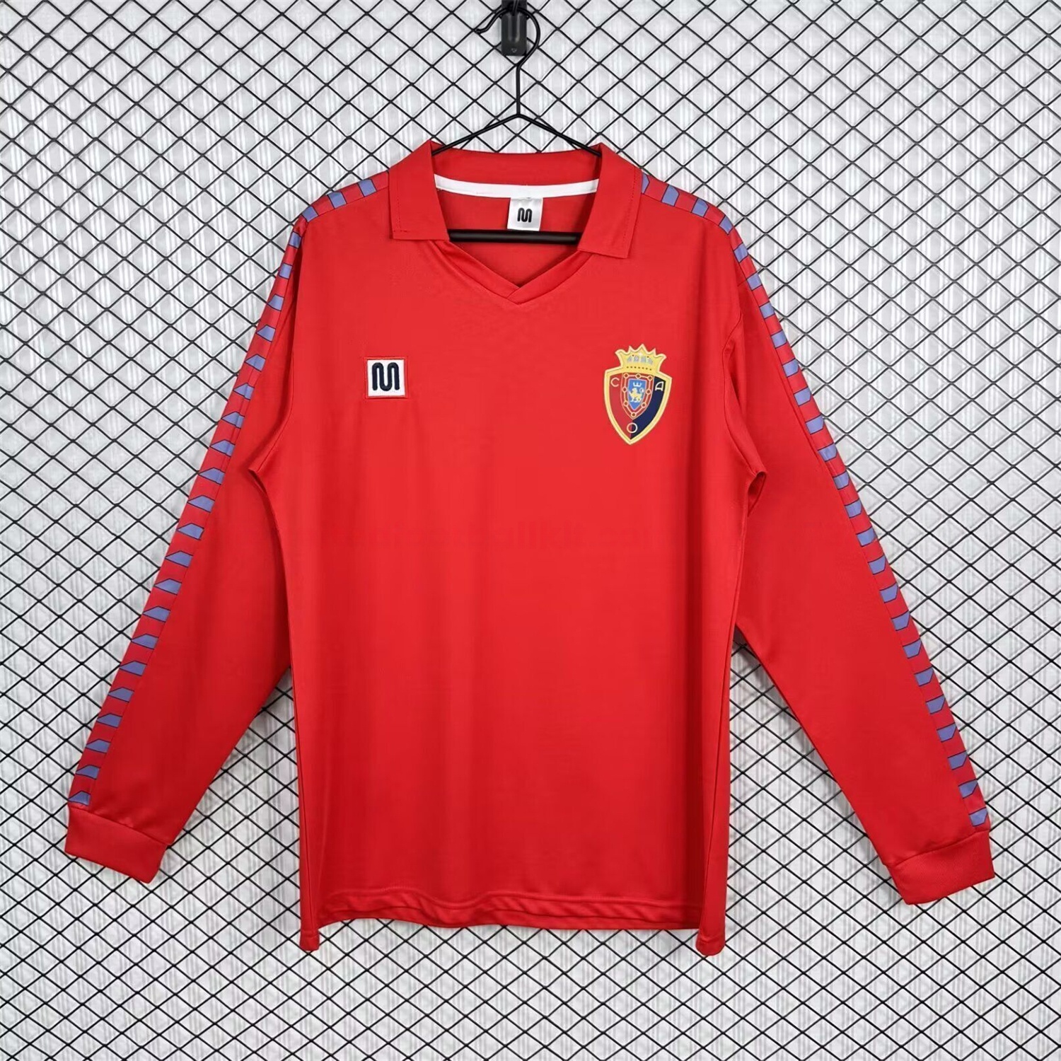 Retro Osasuna 1983-84 Home Long Sleeves Jersey - JerseysGala