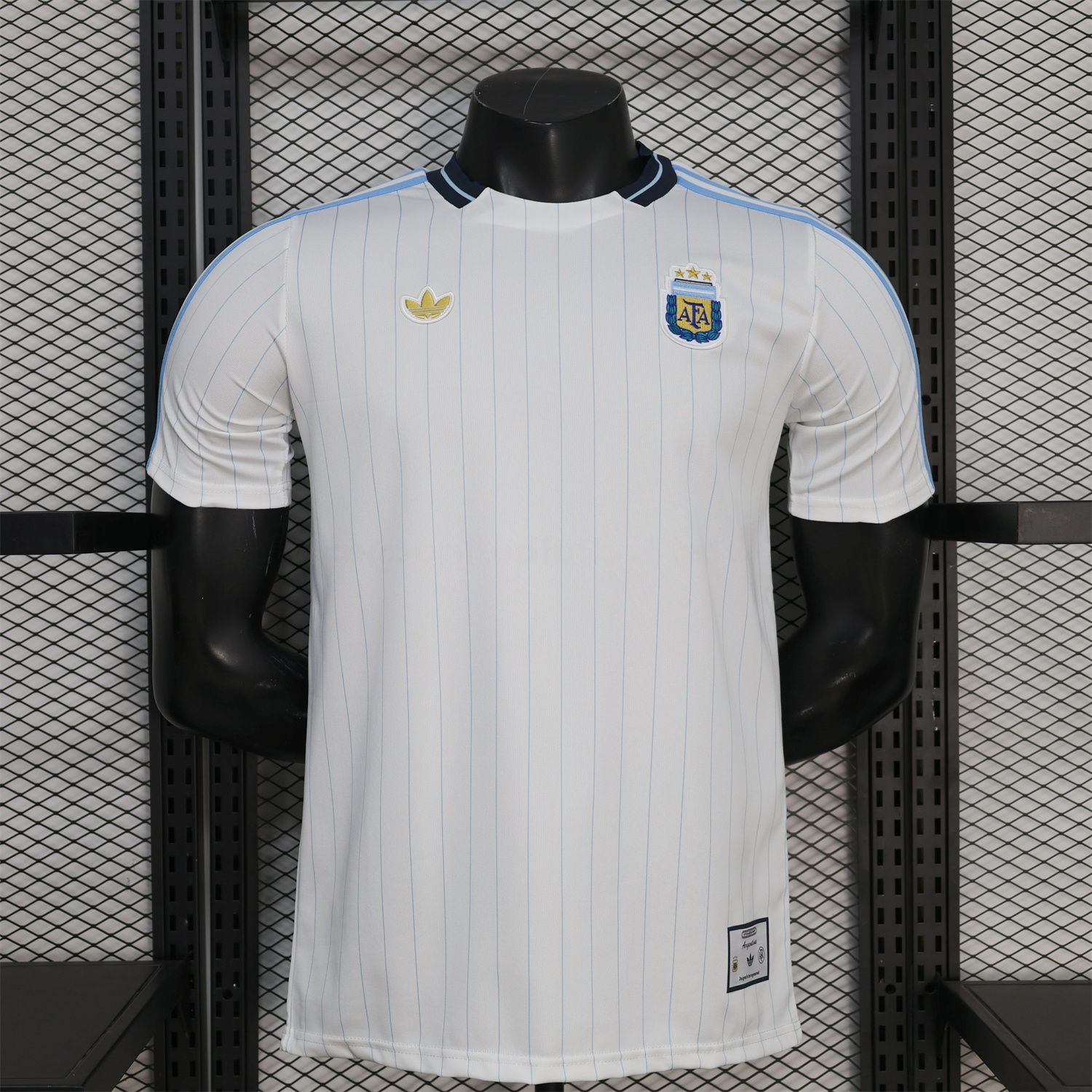 Argentina 2026 Terrace Icon Retro Casual Style White Jersey - Player Version - JerseysGala