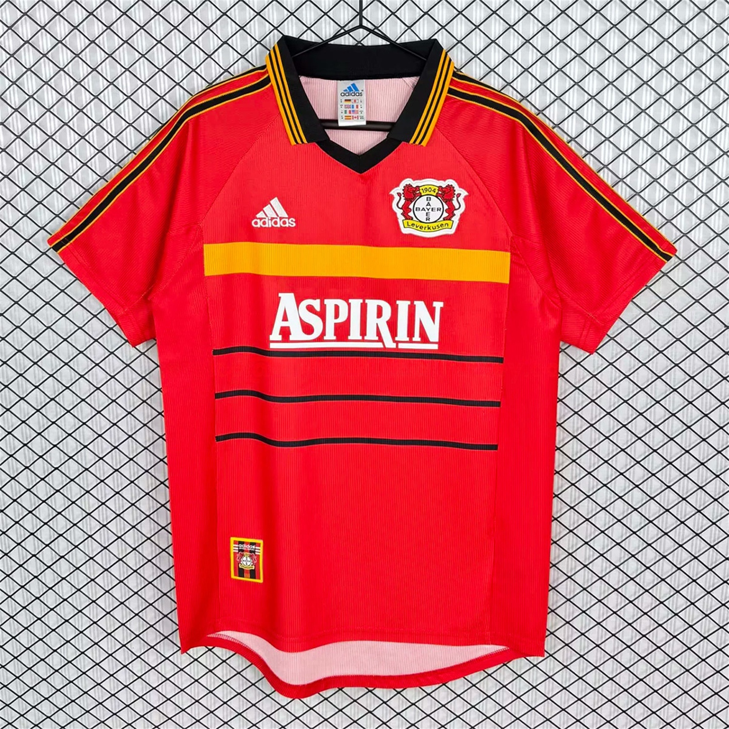 Retro Bayer 04 Leverkusen 1999-00 Home Jersey - JerseysGala