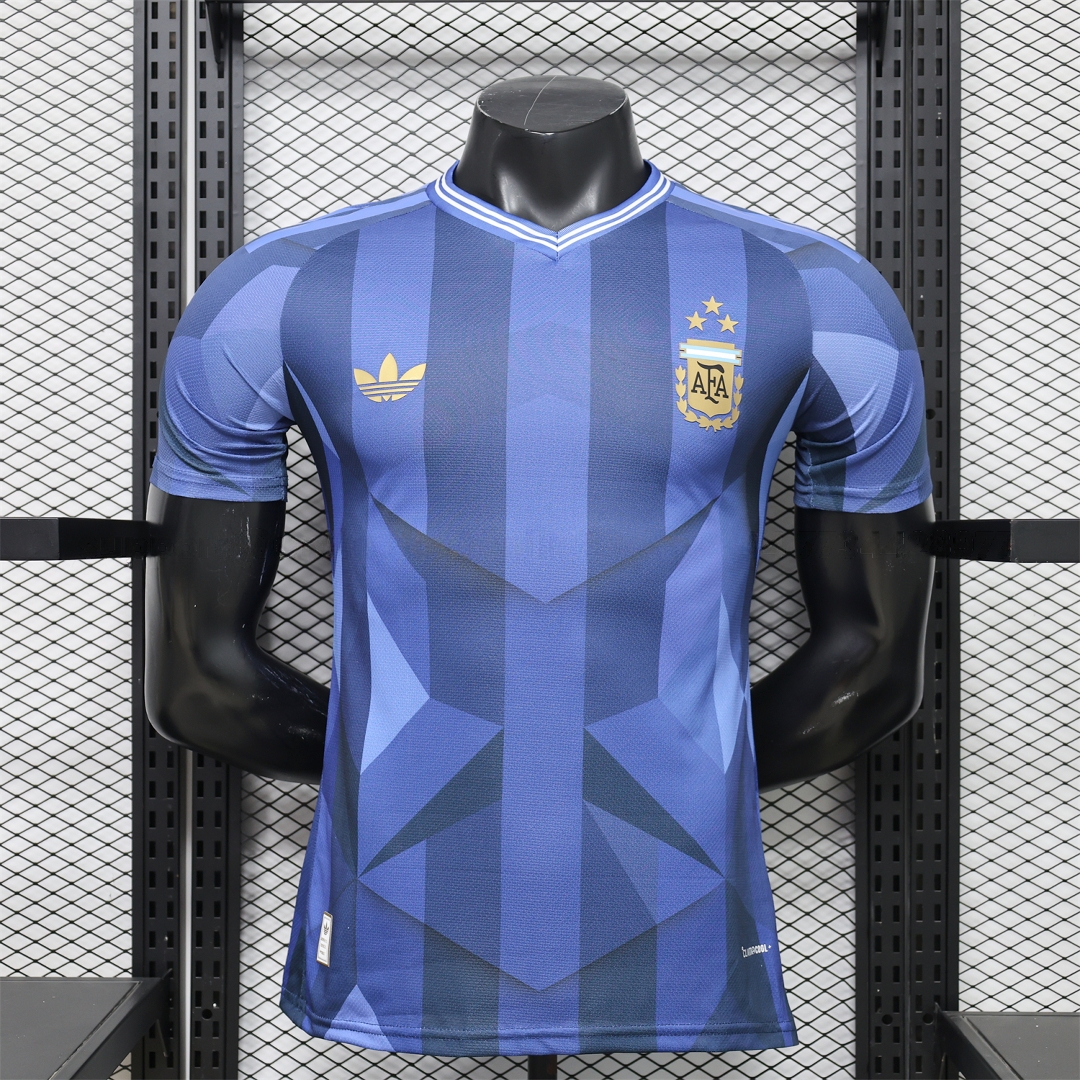 Argentina 2026 Dark Blue Water Chestnut Special Jersey - Player Version - JerseysGala