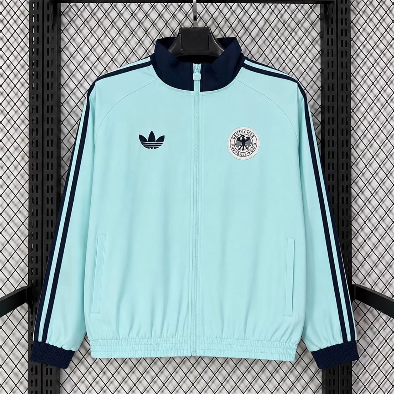 Germany 2026 Windbreaker - Light Mint Green - JerseysGala