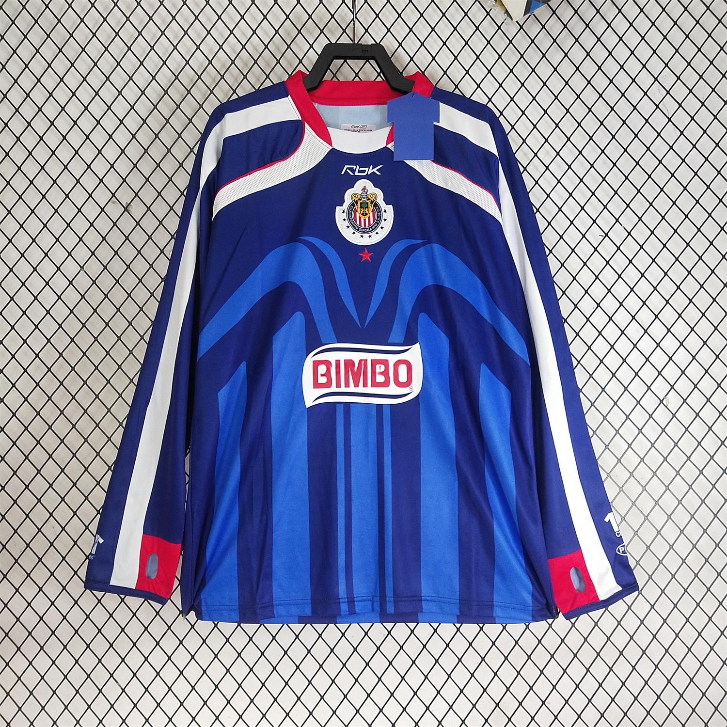 Retro Chivas de Guadalajara 2006-07 Away Long Sleeves Jersey - JerseysGala