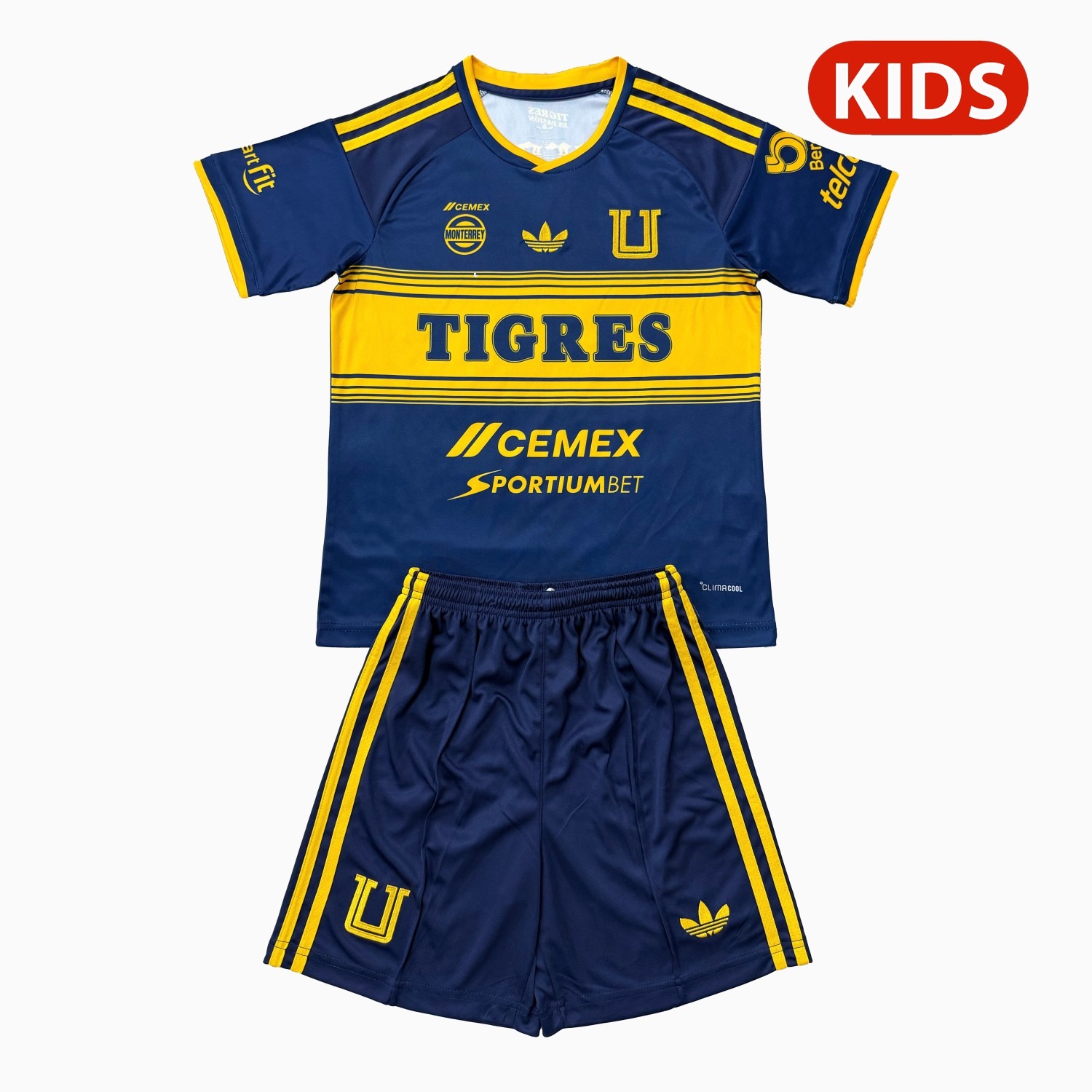 Tigres UANL 26-27 Away Kids Kit - JerseysGala