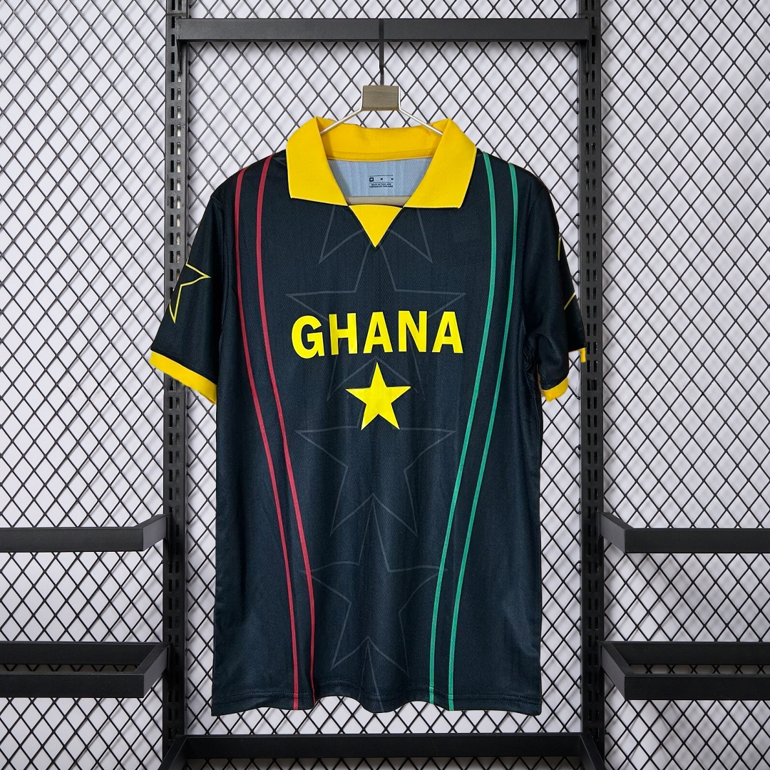 Ghana 2026 Yellow Star Black Special Jersey - Fans Version - JerseysGala
