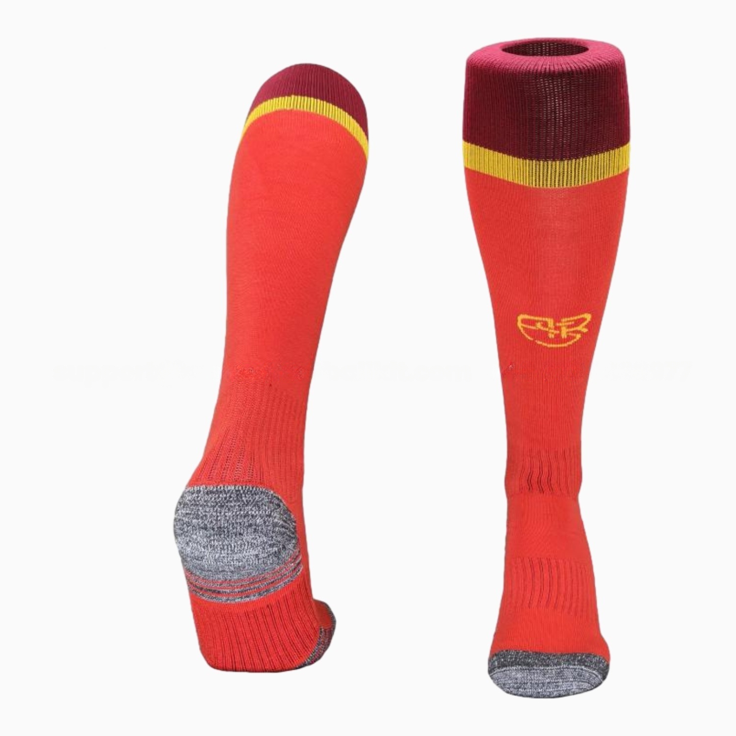 AS Roma 26-27 Home Socks - Red - JerseysGala