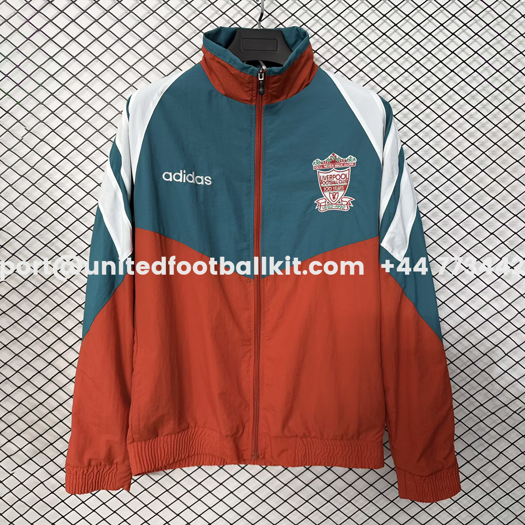 Liver.pool 92-93 Windbreaker - JerseysGala