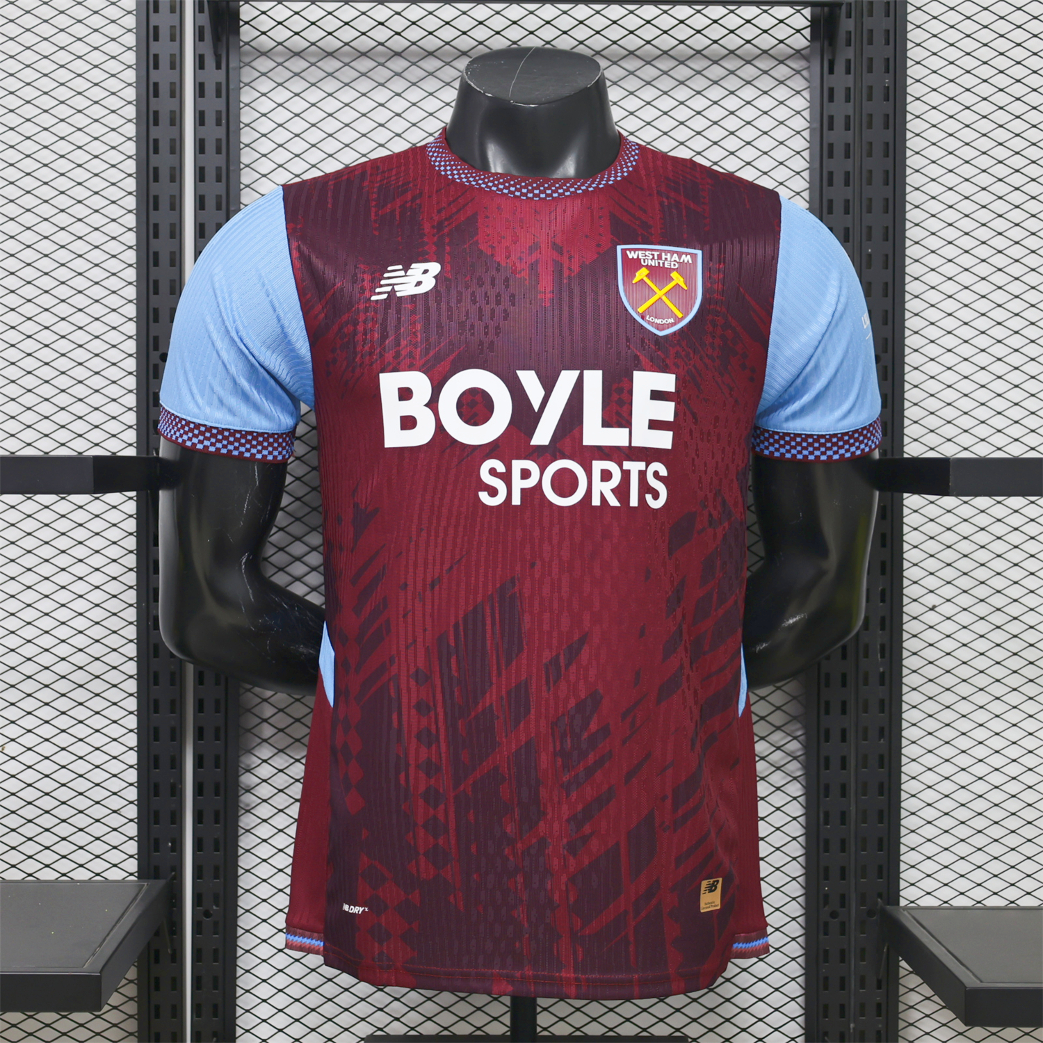 West Ham United 26-27 Home Jersey - Player Version - JerseysGala