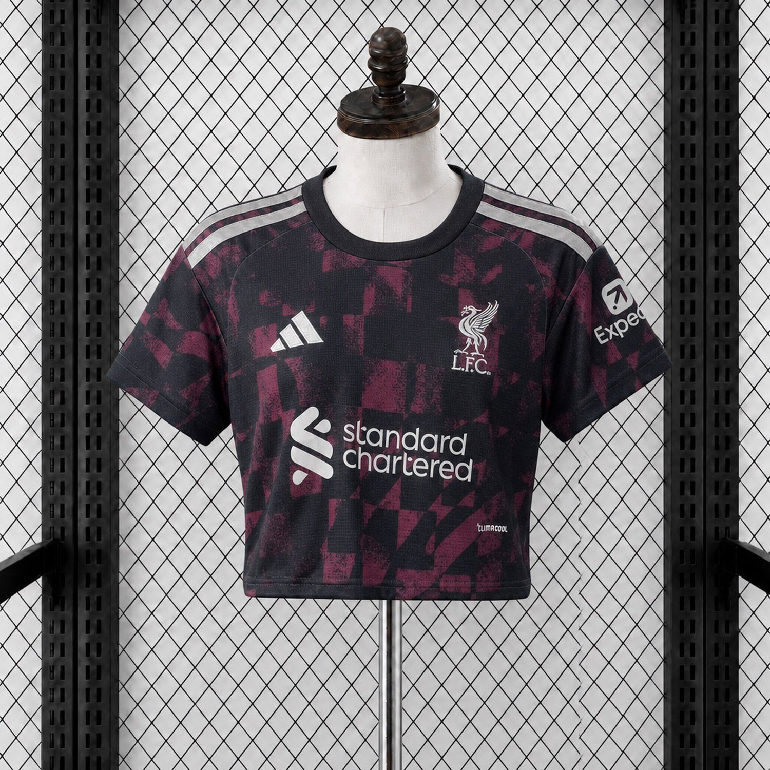 Women's Liver.pool 26-27 Third Cropped Jersey - Fans Version - JerseysGala