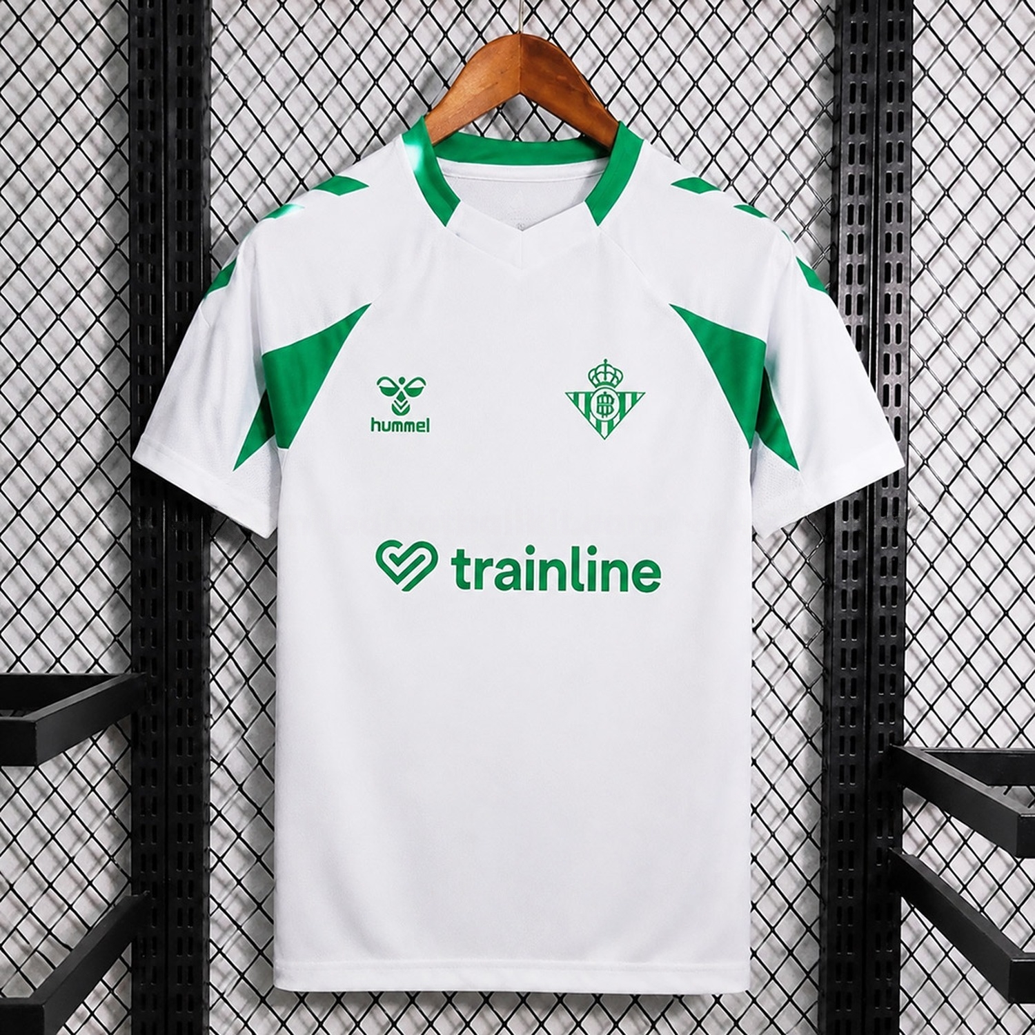 Real Betis White 26-27 White Short-Sleeve Training Set - JerseysGala