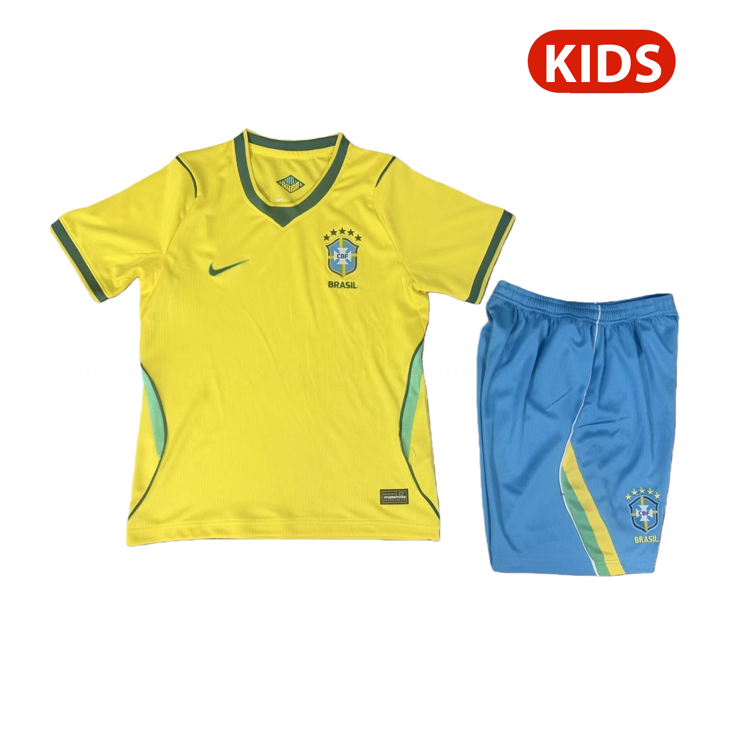Brazil 2026 Home Kids Kit - JerseysGala