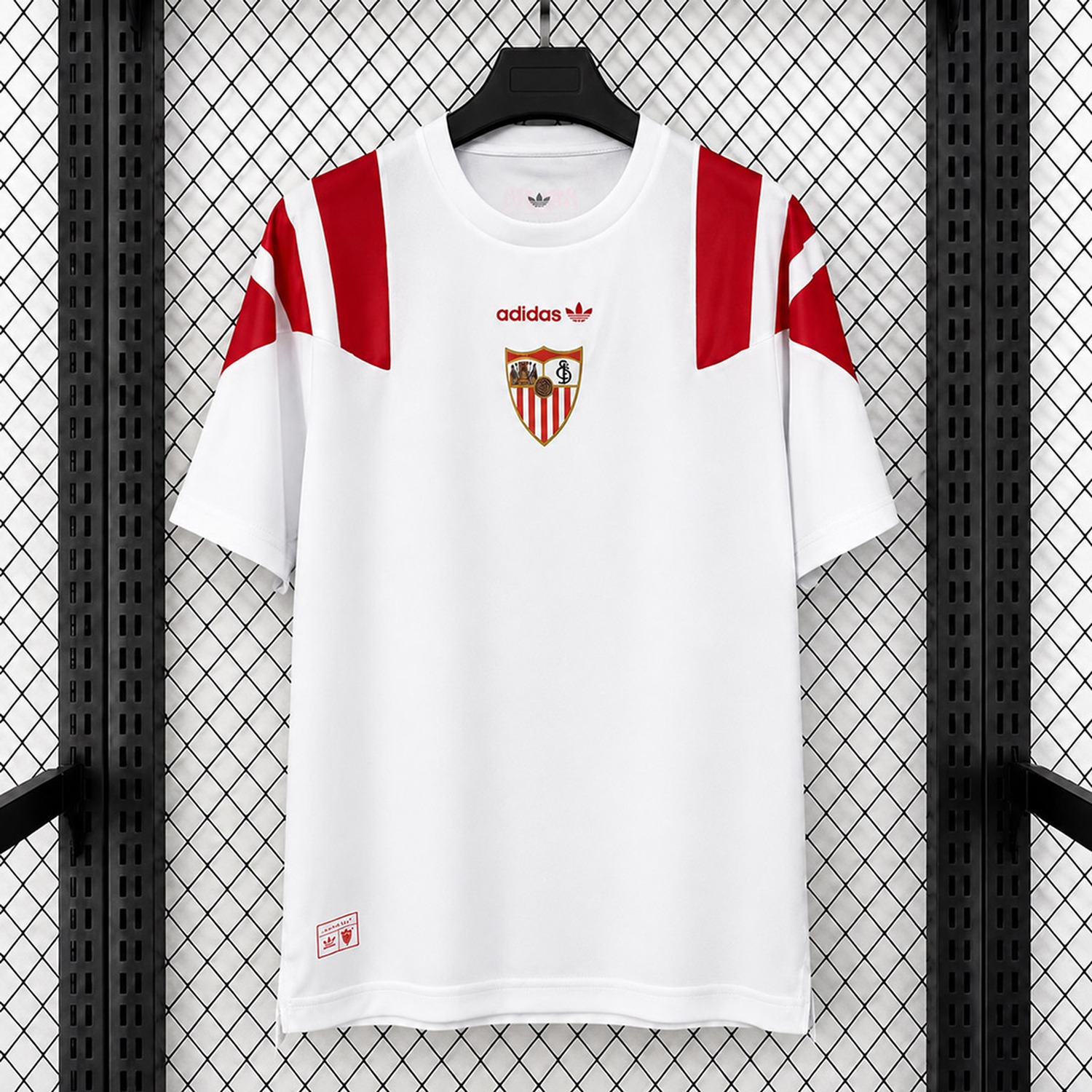 Sevilla 26-27 EQT White Red Jersey - Fans Version - JerseysGala