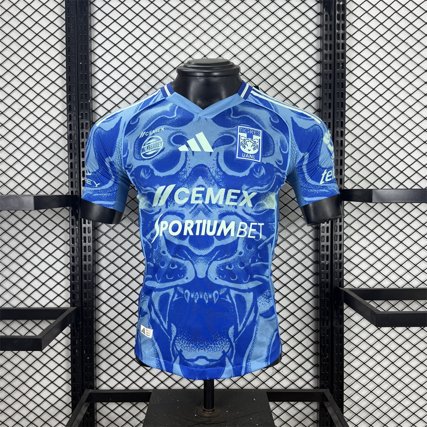 Tigres UANL 25-26 Away Jersey With All Sponsors - Player Version - JerseysGala