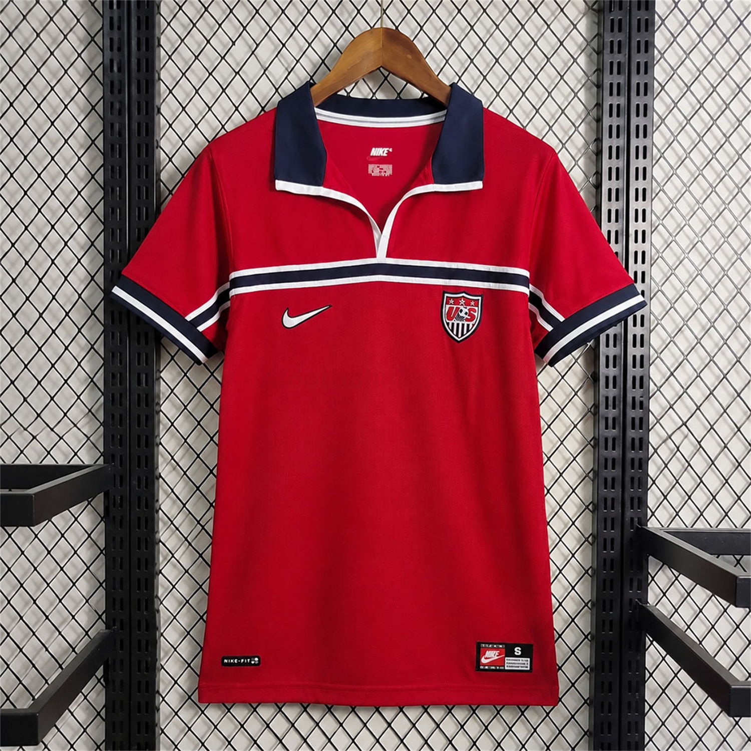 Retro United States USA 1998 Away Jersey - JerseysGala