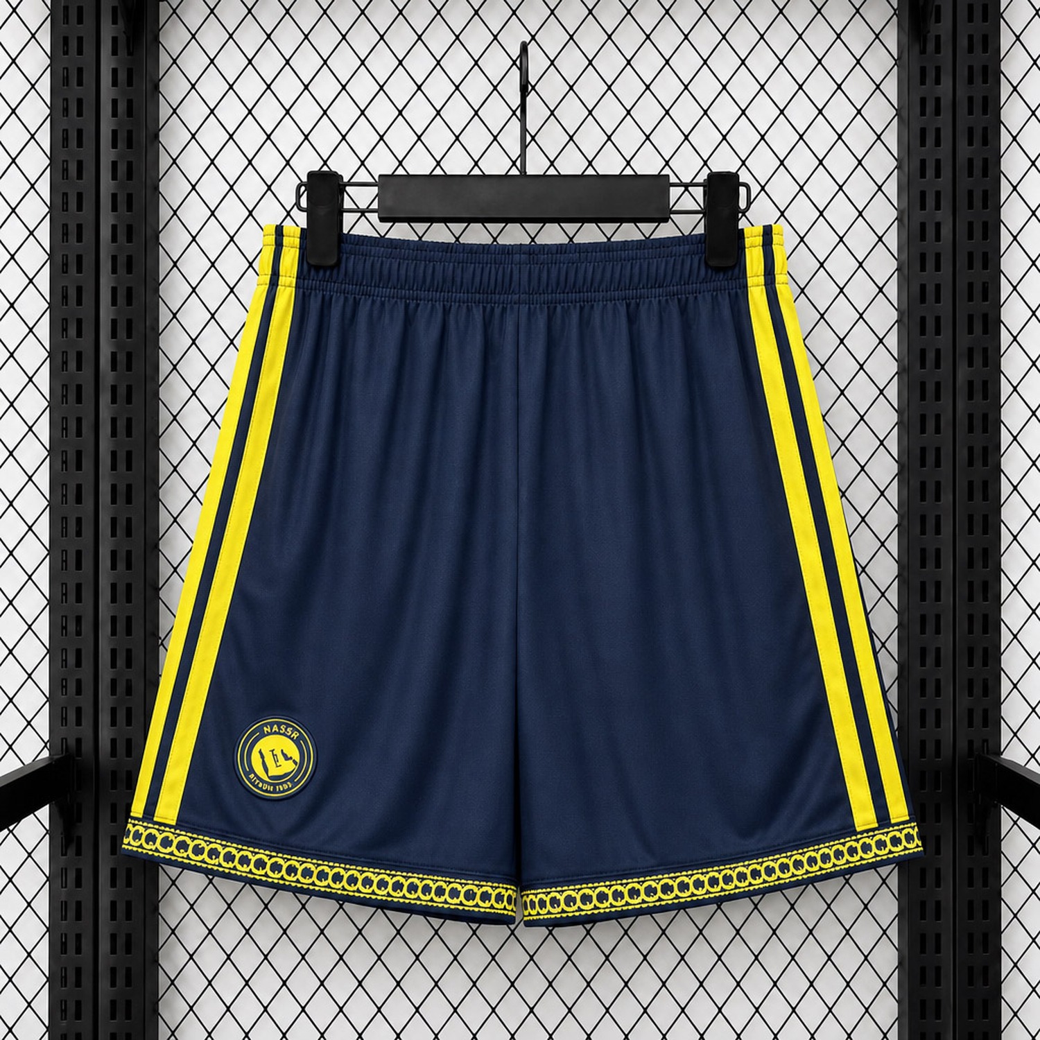 Al Nassr Riyadh Victory 26-27 Home Shorts - Fans Version - JerseysGala